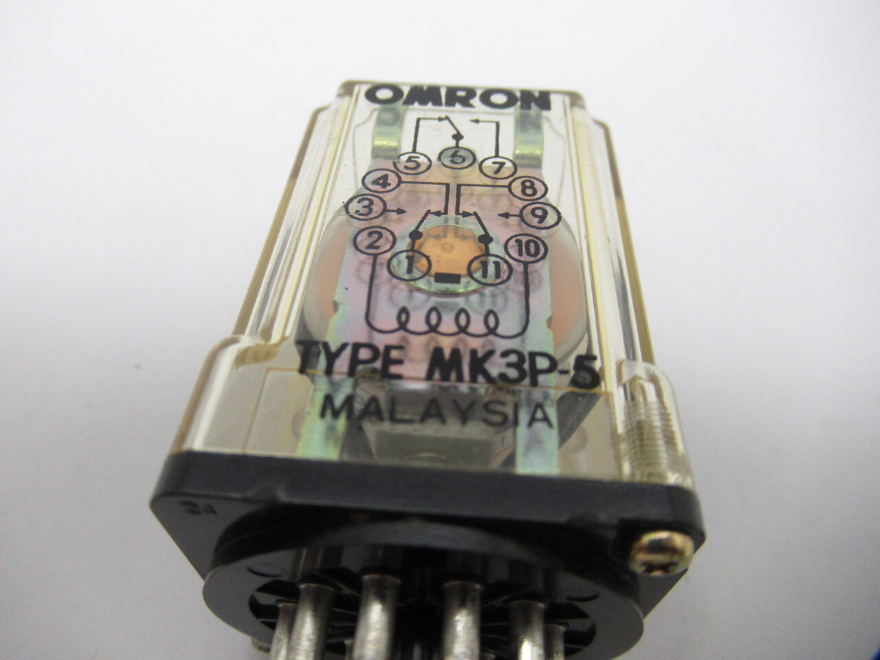 Omron MK3P-5 Relay 110VAC 11-Pin OLD STYLE USED