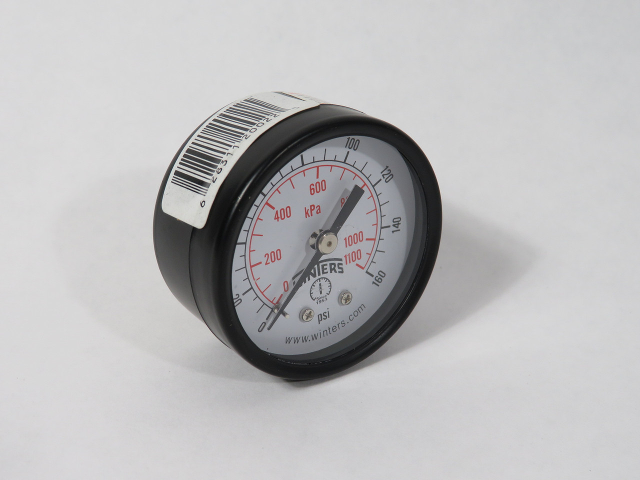 Winters PEM1408 Dry Pressure Gauge 0-160 psi/kPa 2" D 1/8" NPT SHELF WEAR NOP