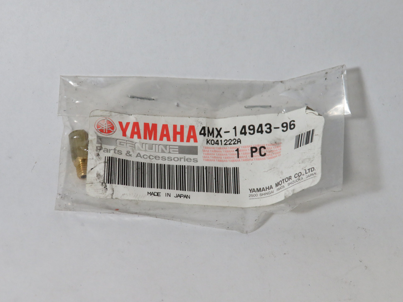 Yamaha 4MX-14943-96 Carburetor Jet #192 NWB