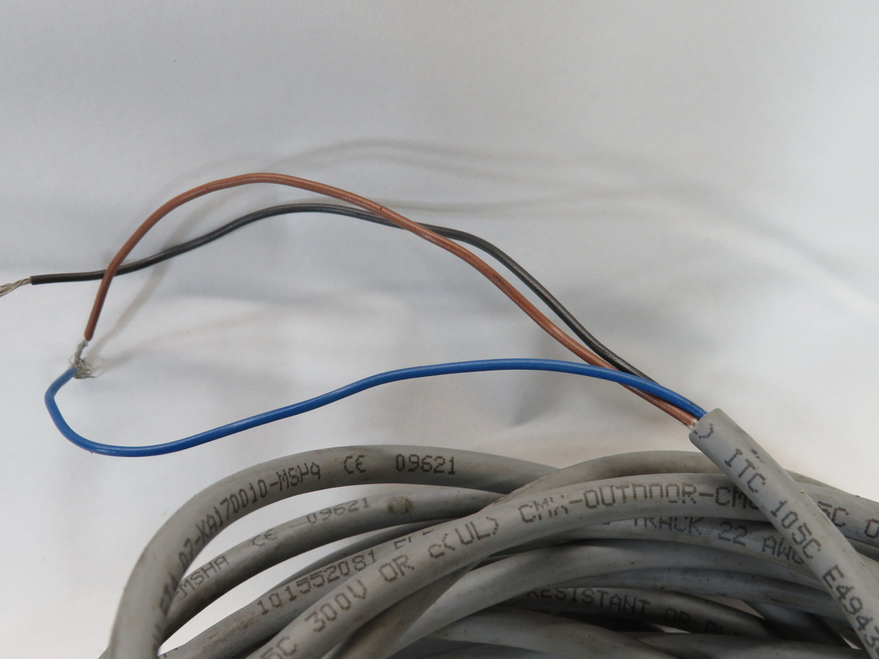 Turck RK 4T-6 Actuator and Sensor Cable 3-Pin Female M12 5.2m Length USED