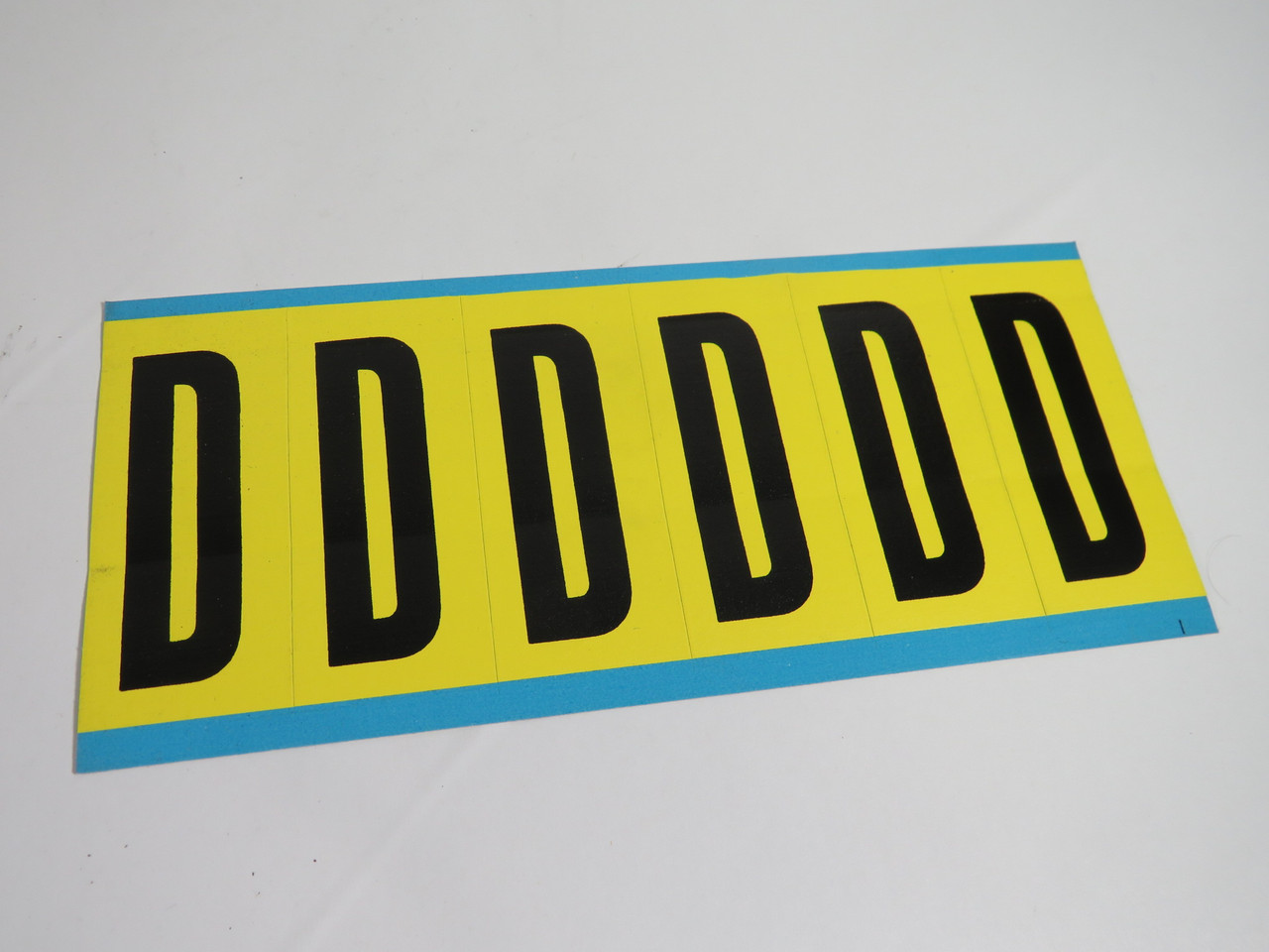 Brady 3450-D Kit of Letter Labels "D" Lot of 16 NEW