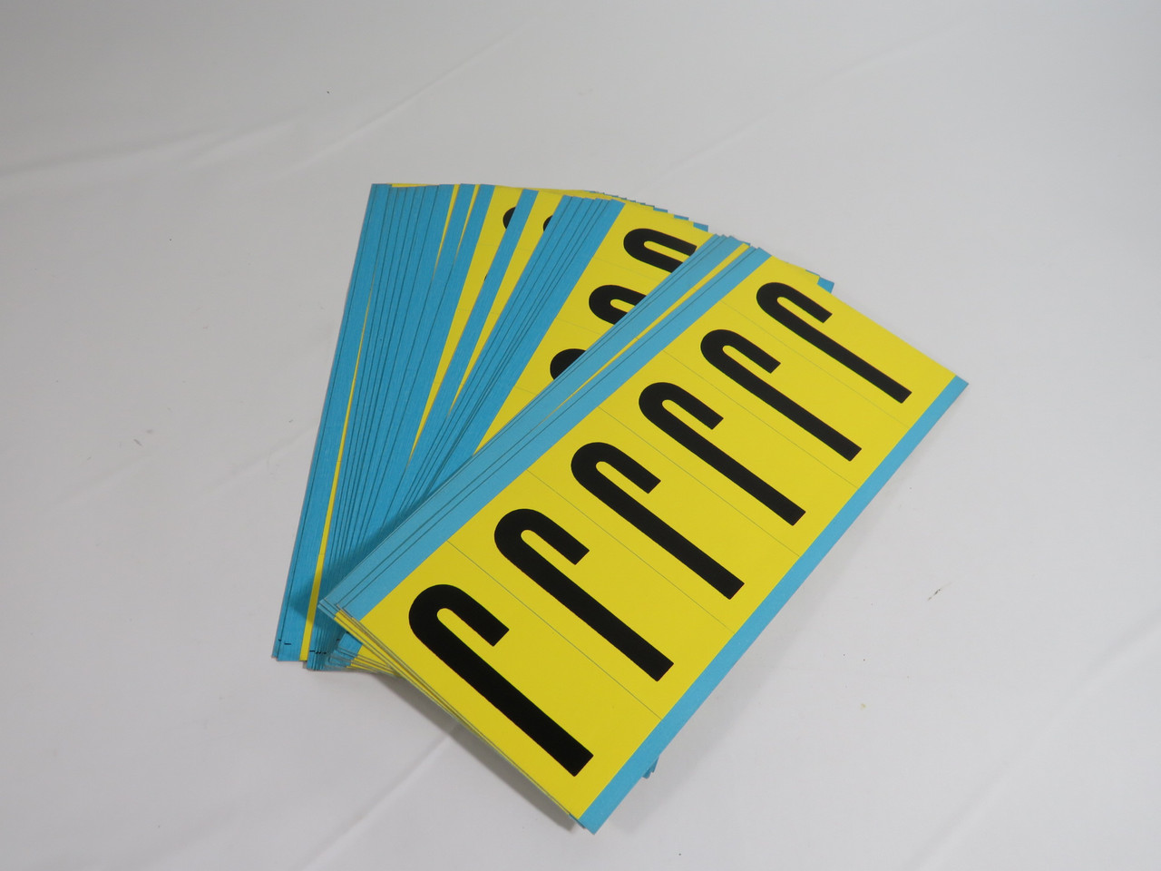 Brady 3450-J Kit of Letter Labels "J" Lot of 22  NEW