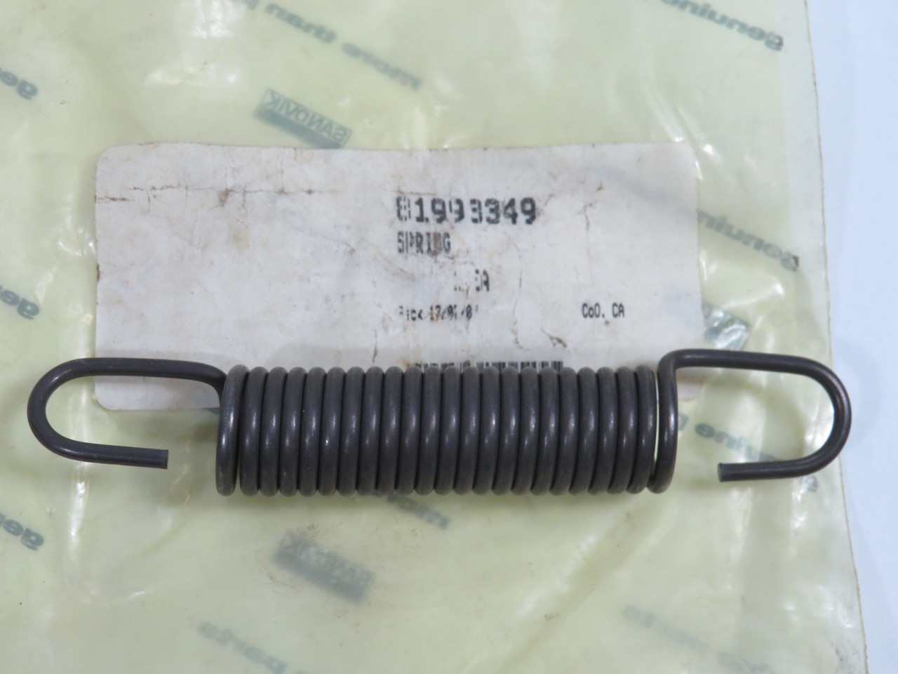 Sandvik 81993349 Spring ! NWB !