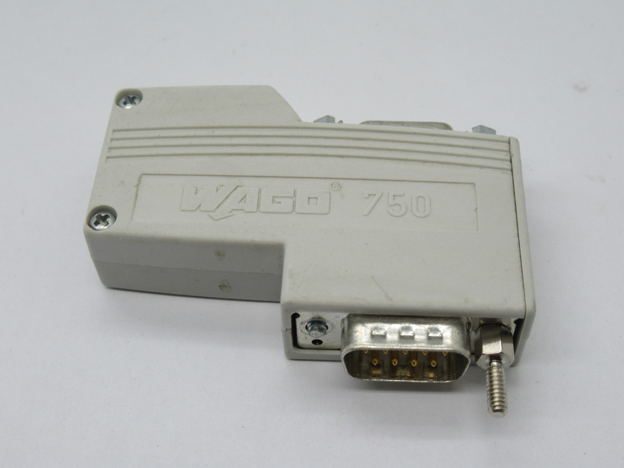Wago 750-970 Profibus Field Bus Connector D-Sub 9 Plug 12Mbit/s USED