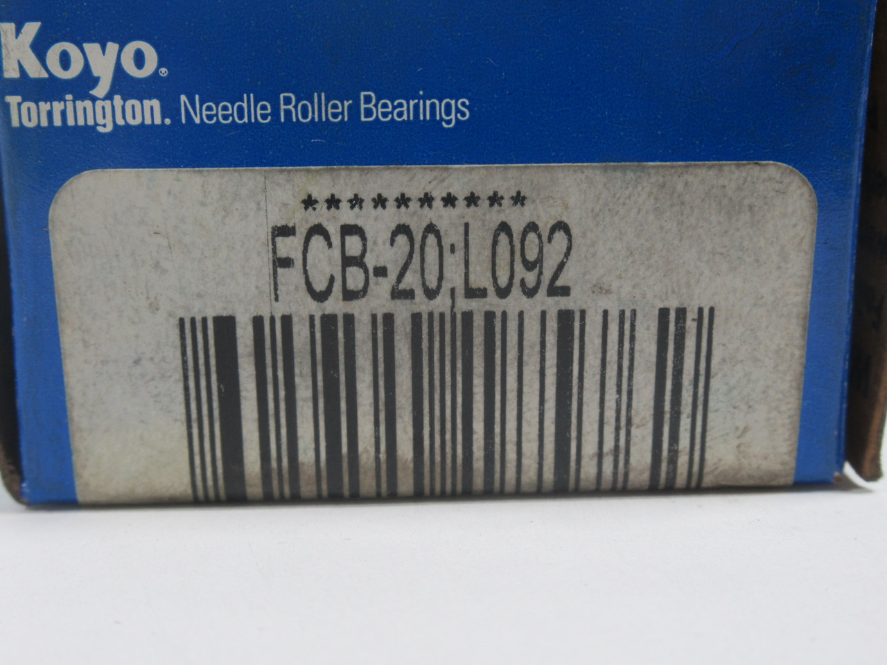 Koyo FCB-20;L092 Needle Roller Bearing 20x26x26mm NEW
