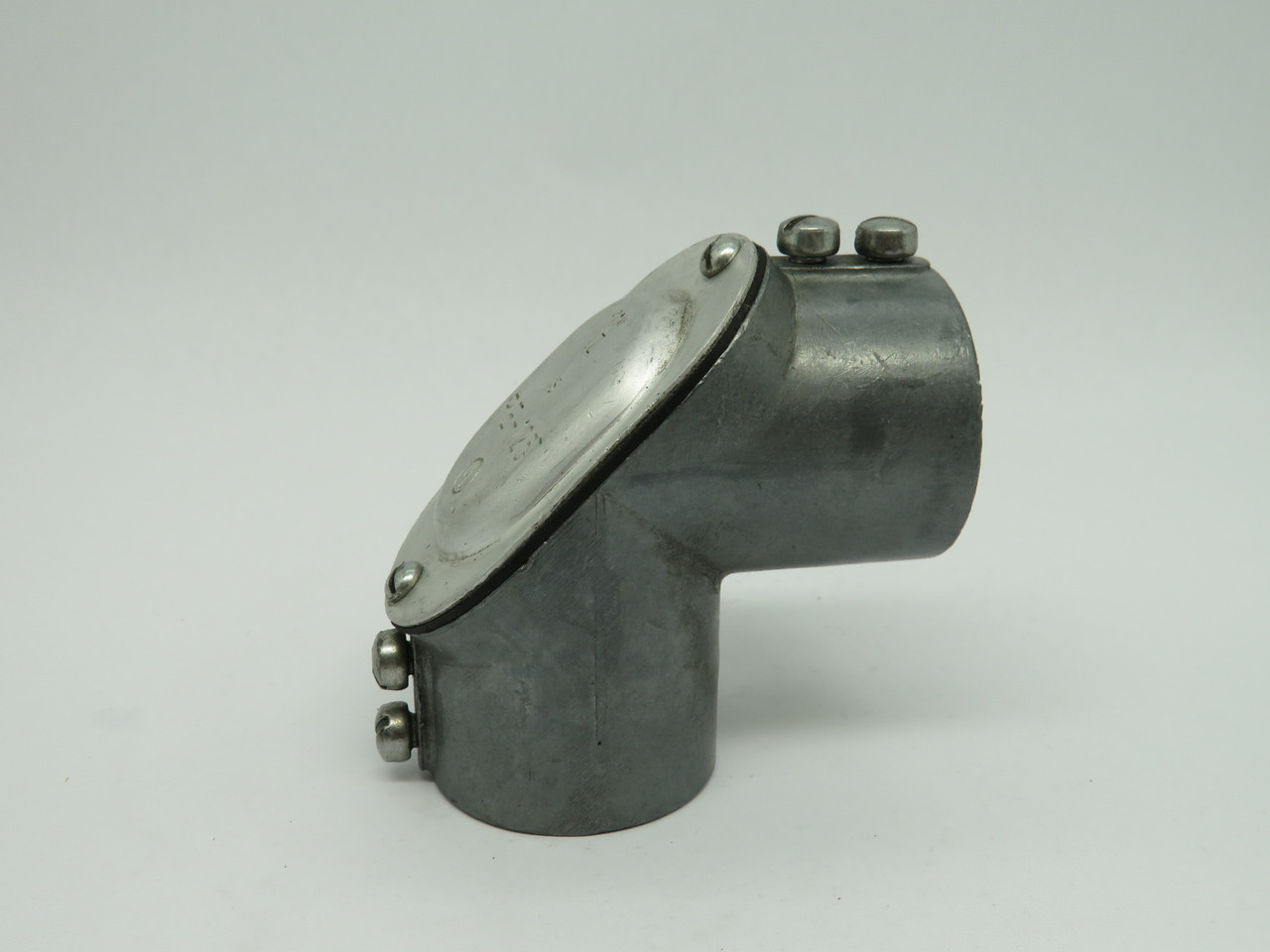 Orbit SSPE-G125 Conduit Elbow EMT-EMT 1-1/4" c/w SPE-G125 Cover USED