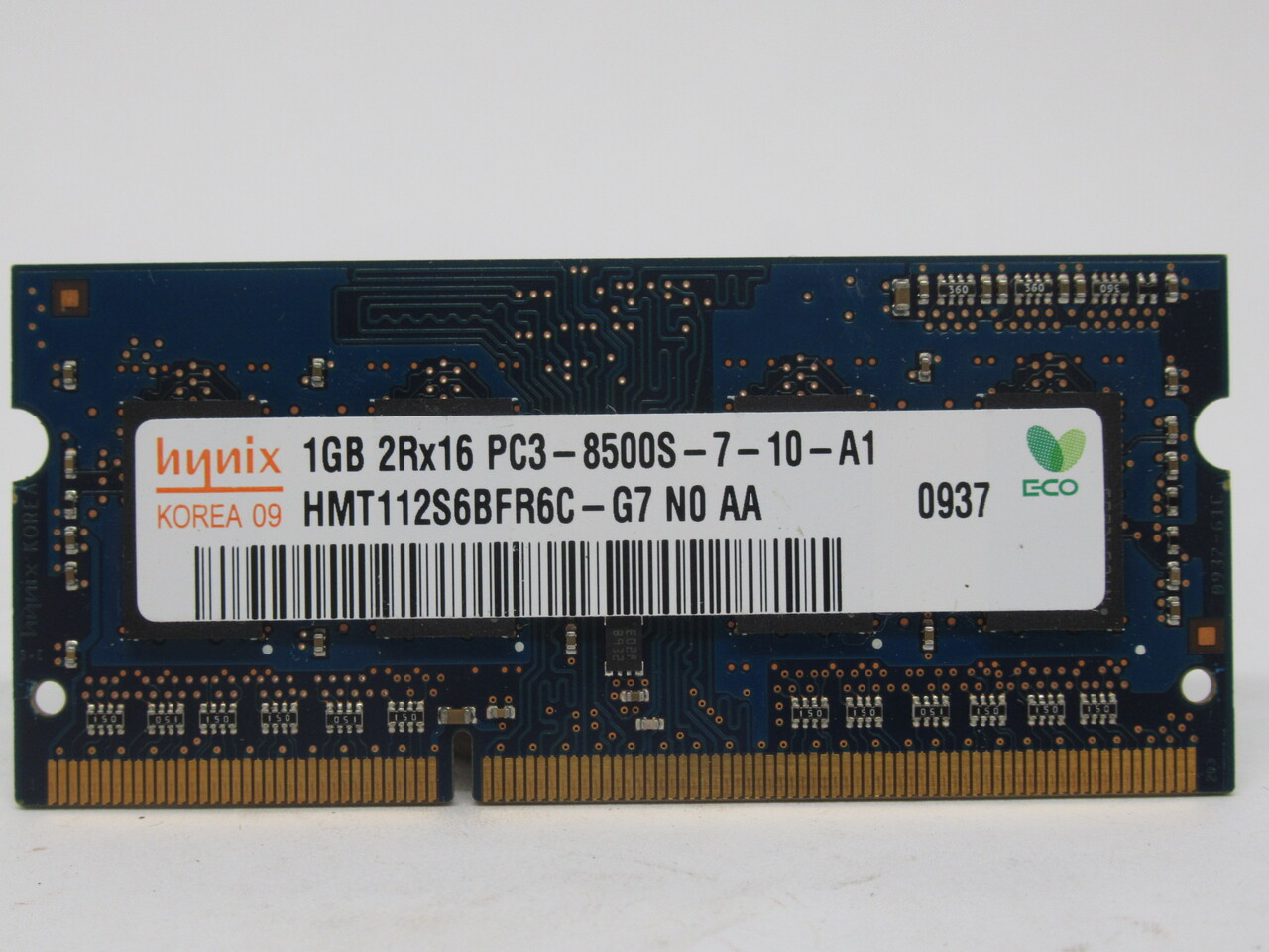 Hynix HMT112S6BFR6C-G7 N0 AA SDRam Memory Module 1GB 1066MHz USED