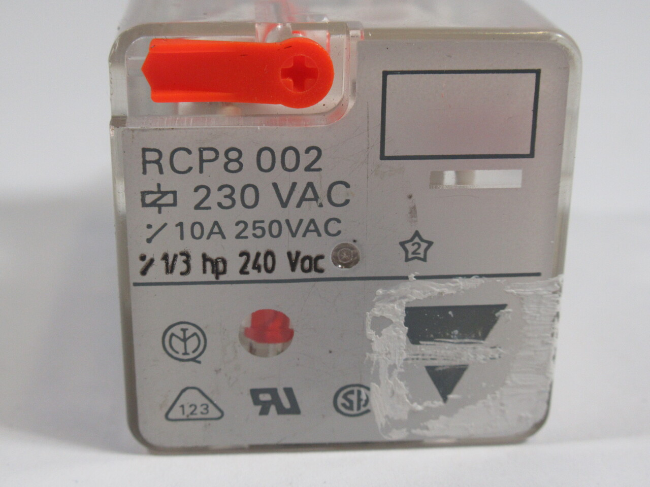 Carlo Gavazzi RCP8002-230VAC Relay 230VAC Coil 10A 8-Pin USED
