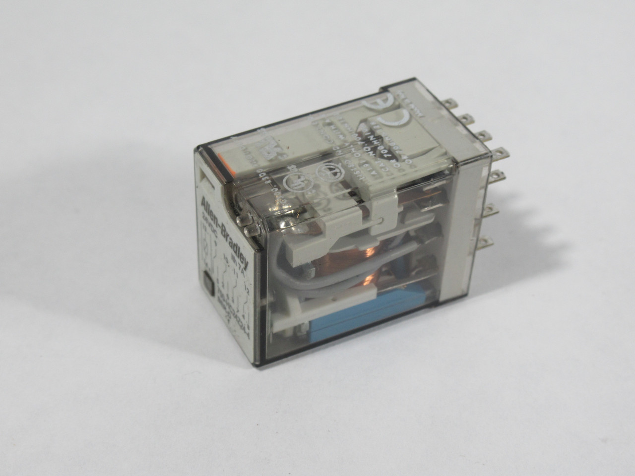 Allen-Bradley 700-HC24Z24-4 Plug In Relay Ser. D 24VDC Coil 7A 14-Pin USED