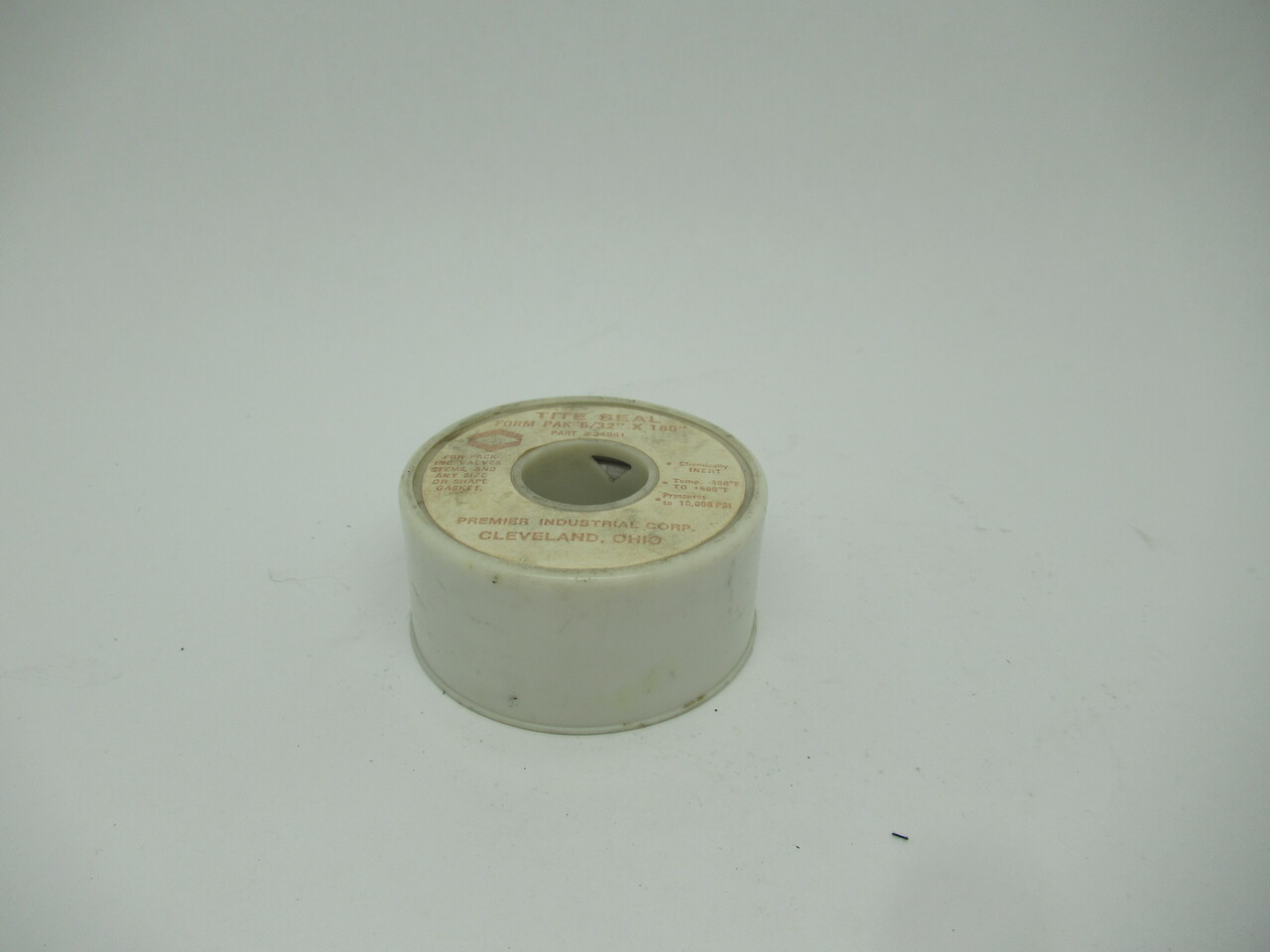Premier Industrial 34961 Tite Seal Valve Stem Packing 5/32"x180" *Cut* USED