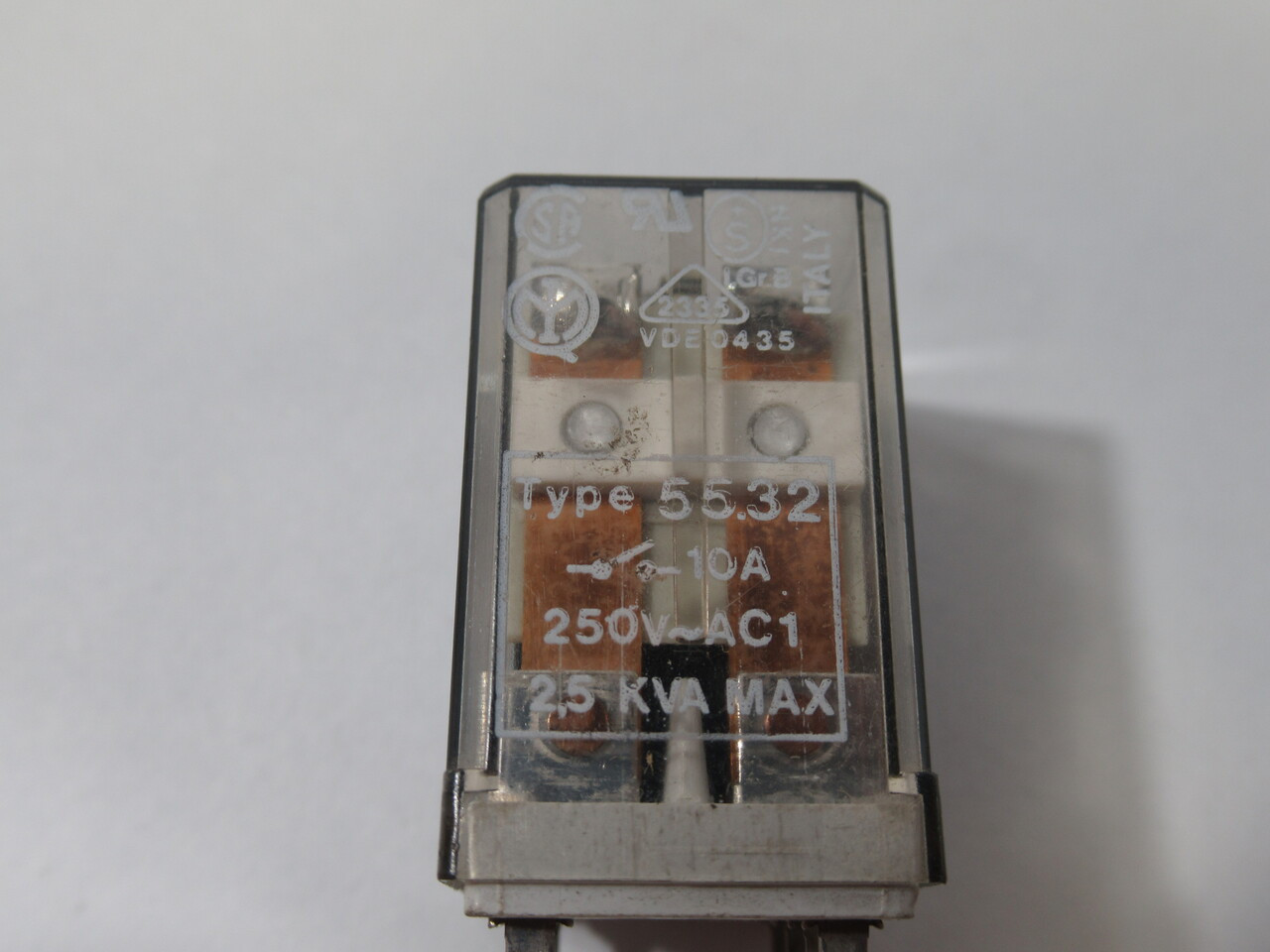 Finder 55.32.9.048.0000 Relay 48VDC Coil 10A 250V 8-Pin USED