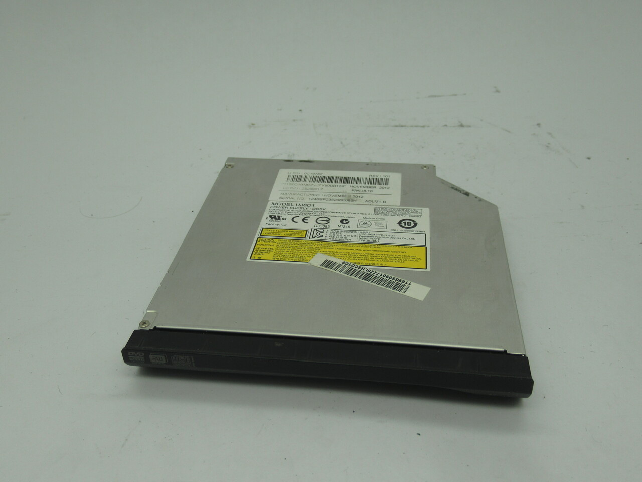 Panasonic UJ8D1 Optical Drive 5VDC USED