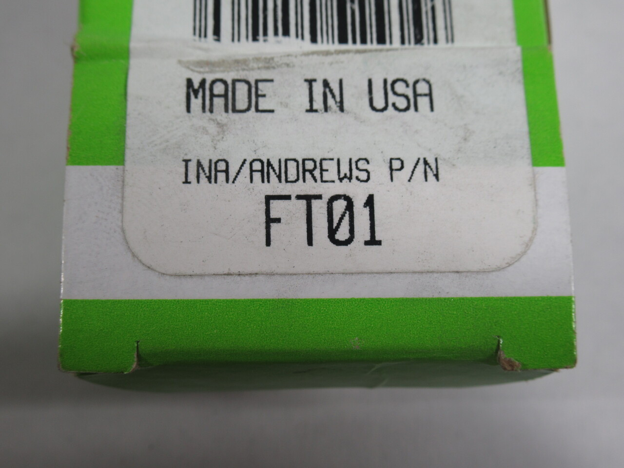 INA FT01 Anti-Friction Thrust Ball Bearing 3/16" Bore 7/16" Outer Diameter NEW