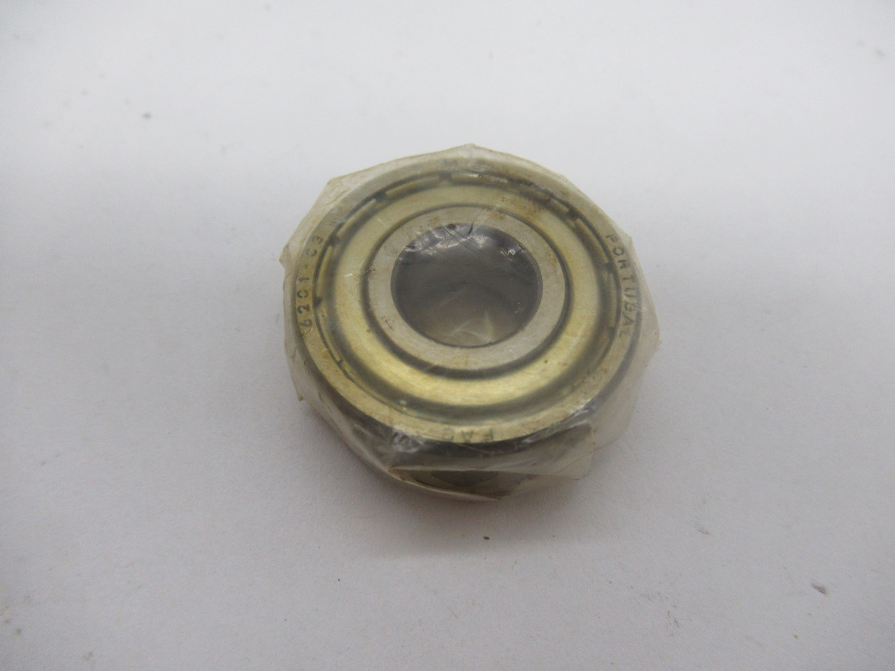 FAG 6201-C3 Ball Bearing 12mm B x 32mm OD x 10mm W *SEALED BAG* NOP