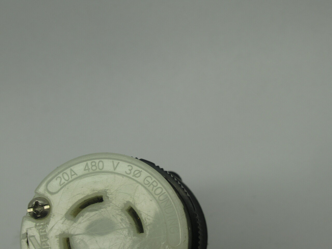 Cooper CWL1620C Twist & Pull Connector 20A 480V 3Pole 4Wire Grounded USED