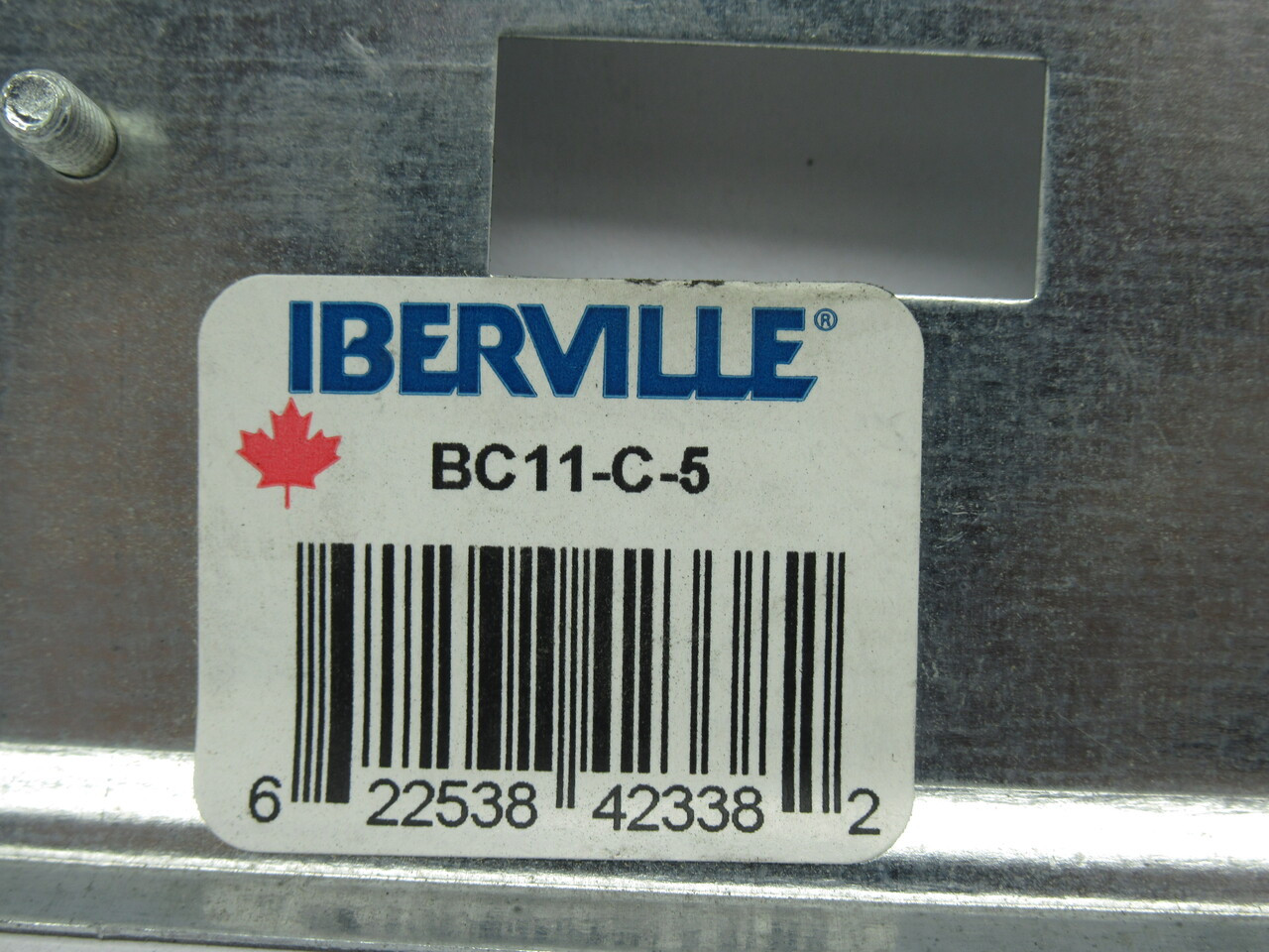 Iberville BC11-C-5 Box Cover For Toggle Switch 4" x 2-3/8" NOP