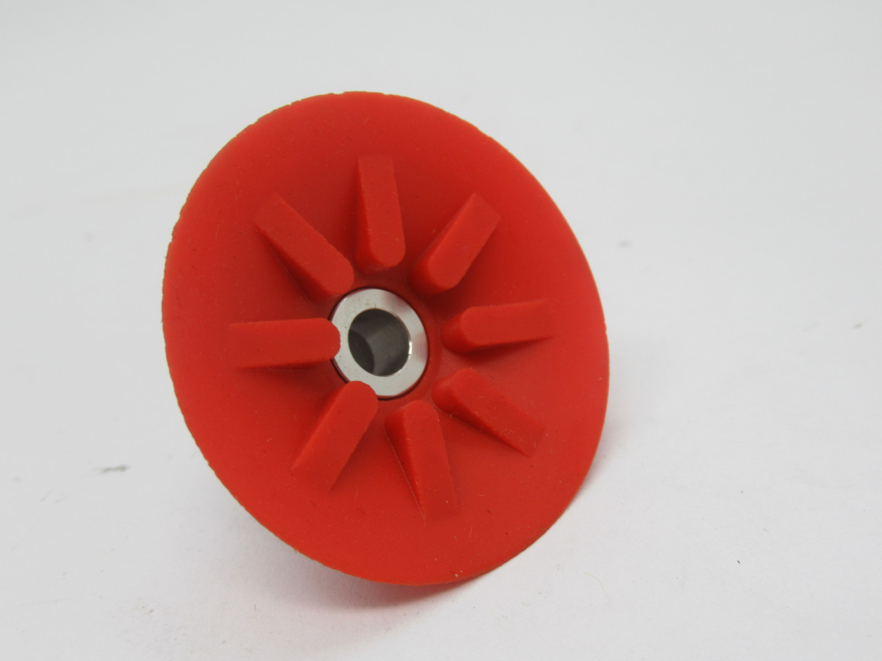 Piab 0101553 Red Silicon F40-2 Suction Cup w/Filter 1/8"NPSF 21mmH USED