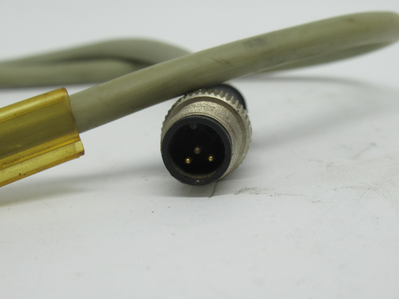 Murrelektronik 33003 DIN Cable Assembly 24V AC/DC 4A 3Pin LED 0.6m Length USED