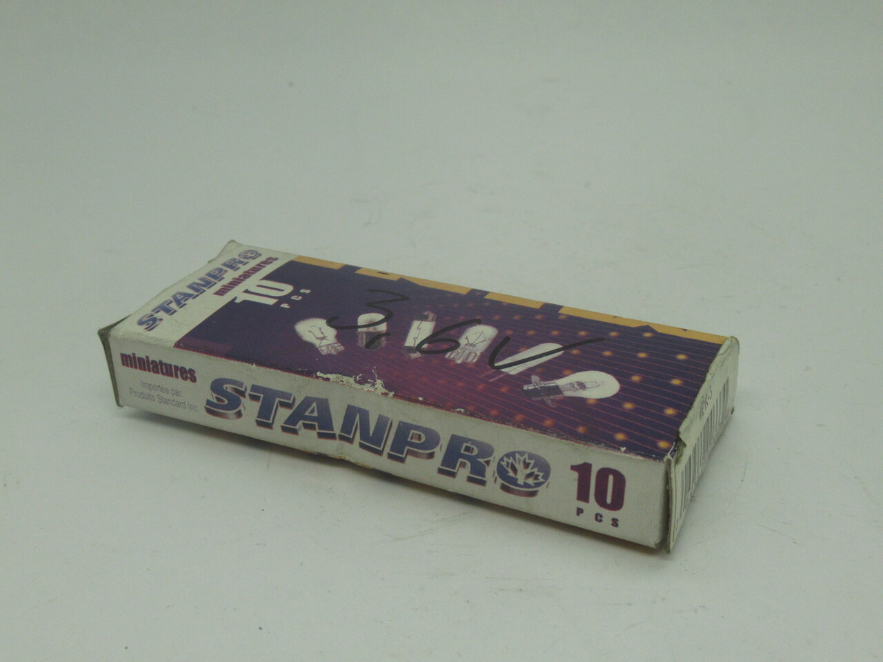 Stanpro 50333 Miniature Bulb 0.5A 3.6V PR-3 Mini Flange Base Lot Of 7 NEW