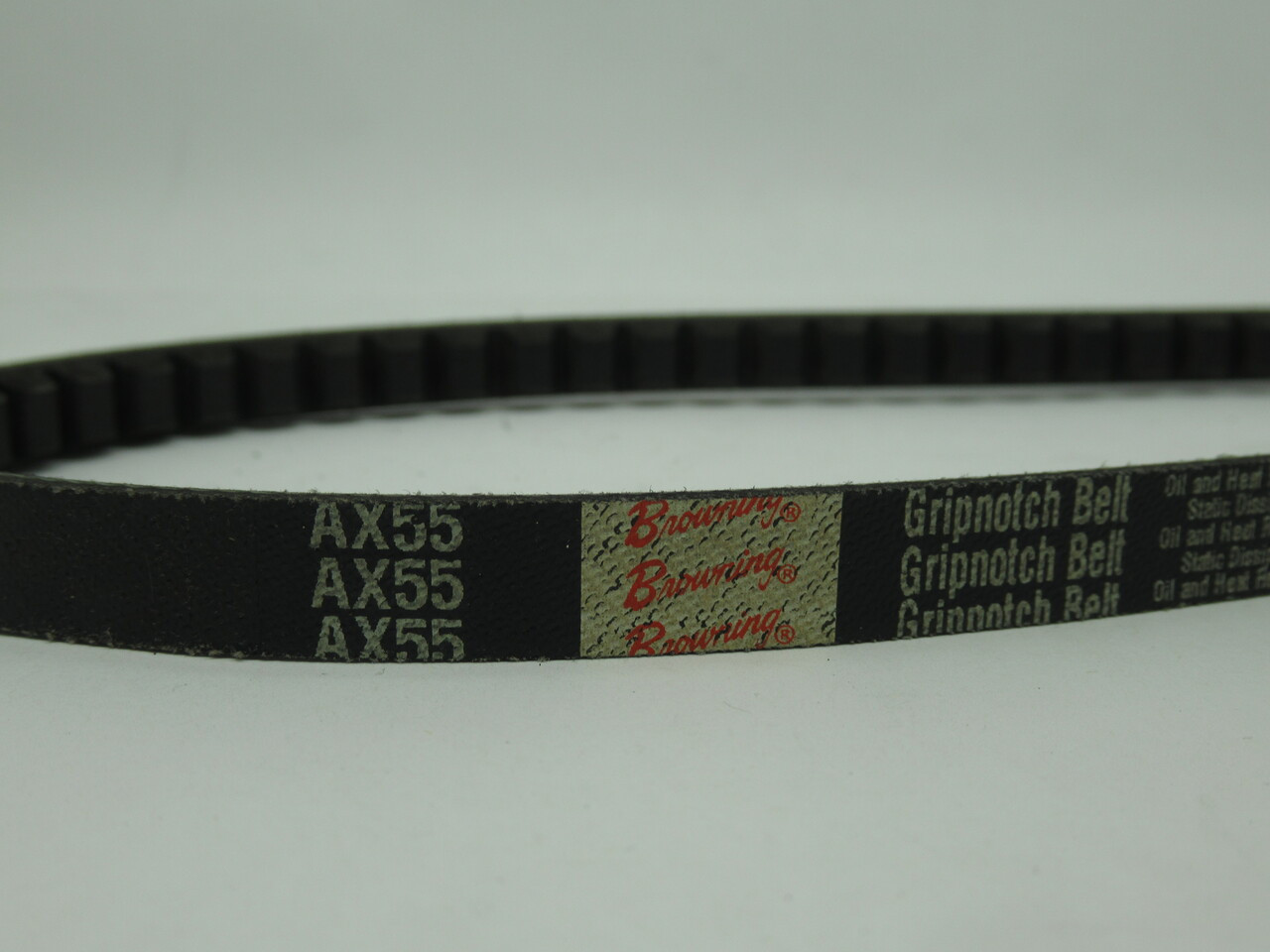 Browning AX55 Cogged V-Belt 57.2"L 1/2"W 5/16"Thick NEW