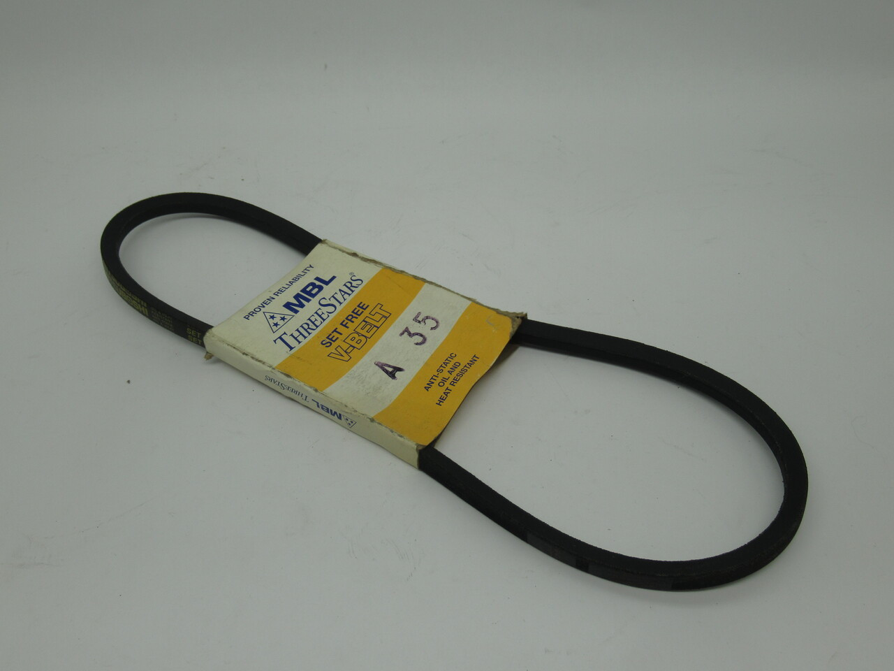 MBL A35 Classic V-Belt 37"L 1/2"W 5/16"Thick 13x889mm NEW