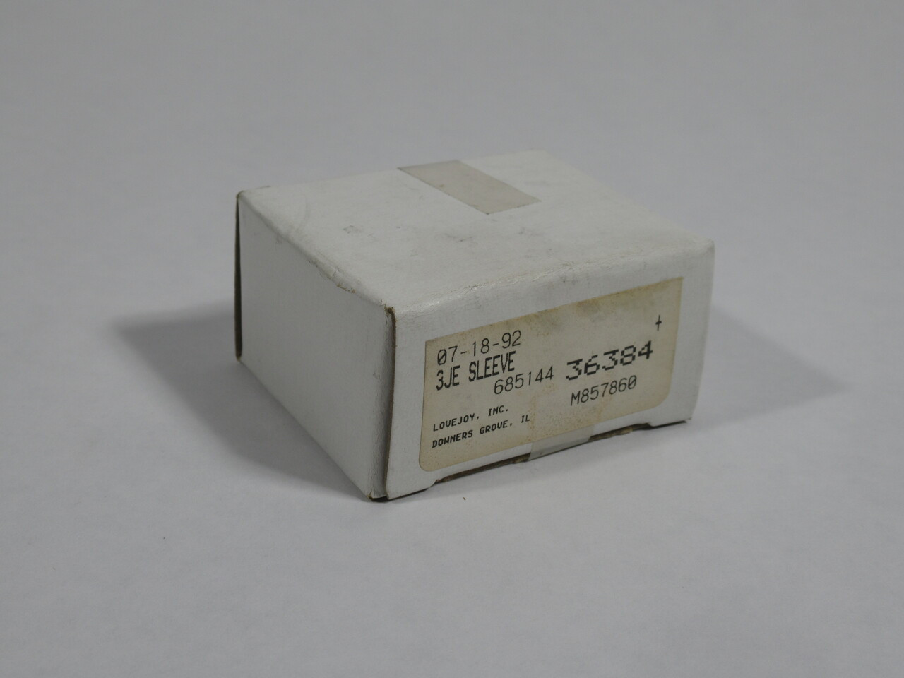 Lovejoy 3JE S-Flex Coupling 1-7/8" OD 9200RPM 1" W *SEALED* NEW