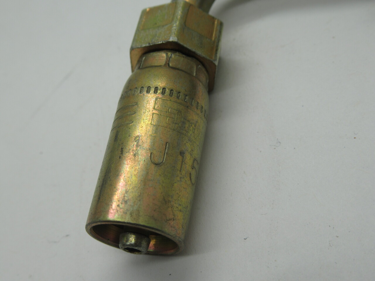 Parker 1J155-4-3 Female Seal Swivel 90 Degree Elbow USED