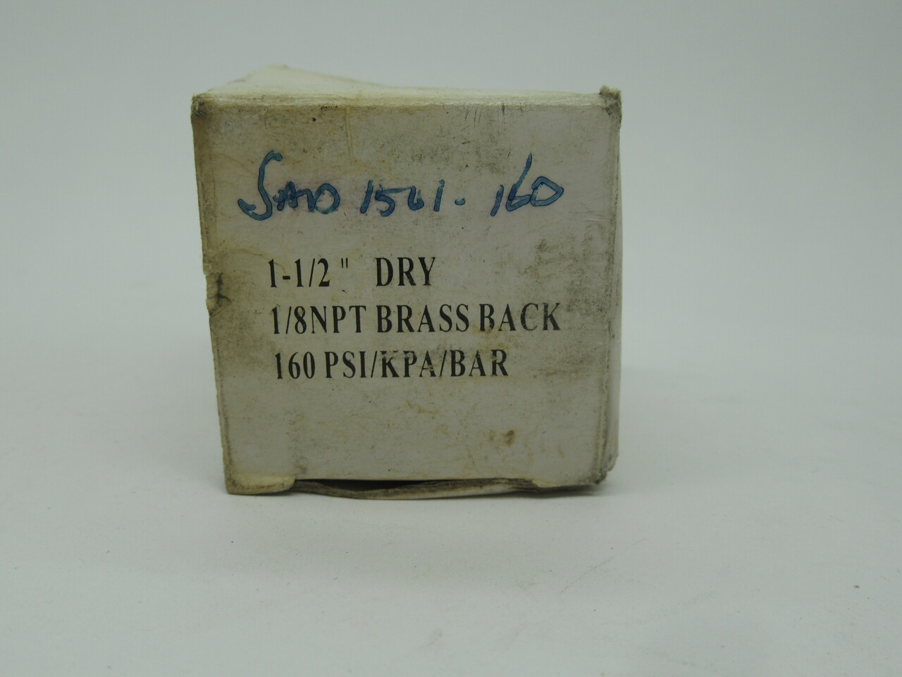 Generic 1501-160 1-1/2" Dry Pressure Gauge 160 Psi *Damaged Box* NEW
