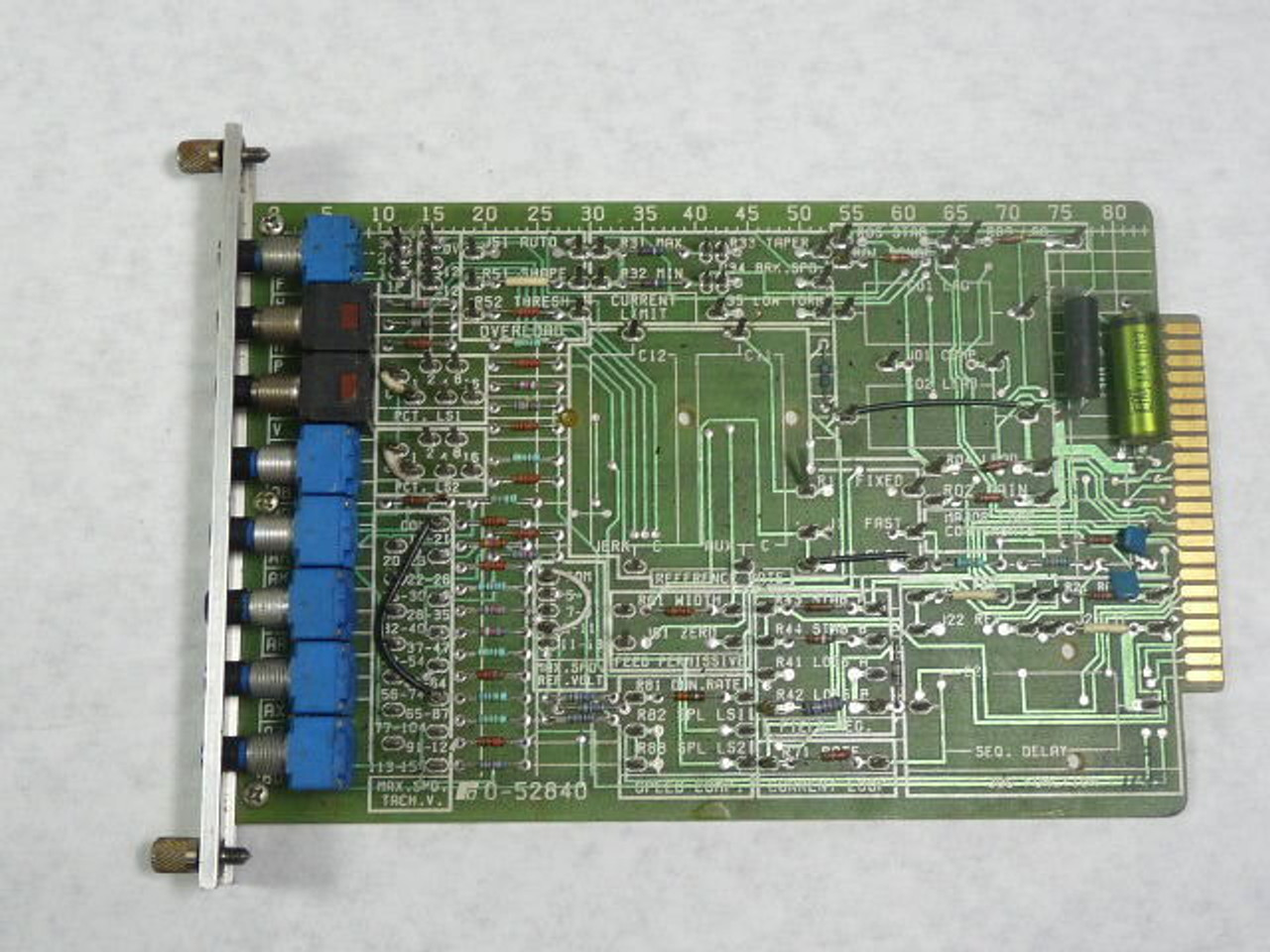 Reliance Electric 0-52840 CCC Card PC Board USED