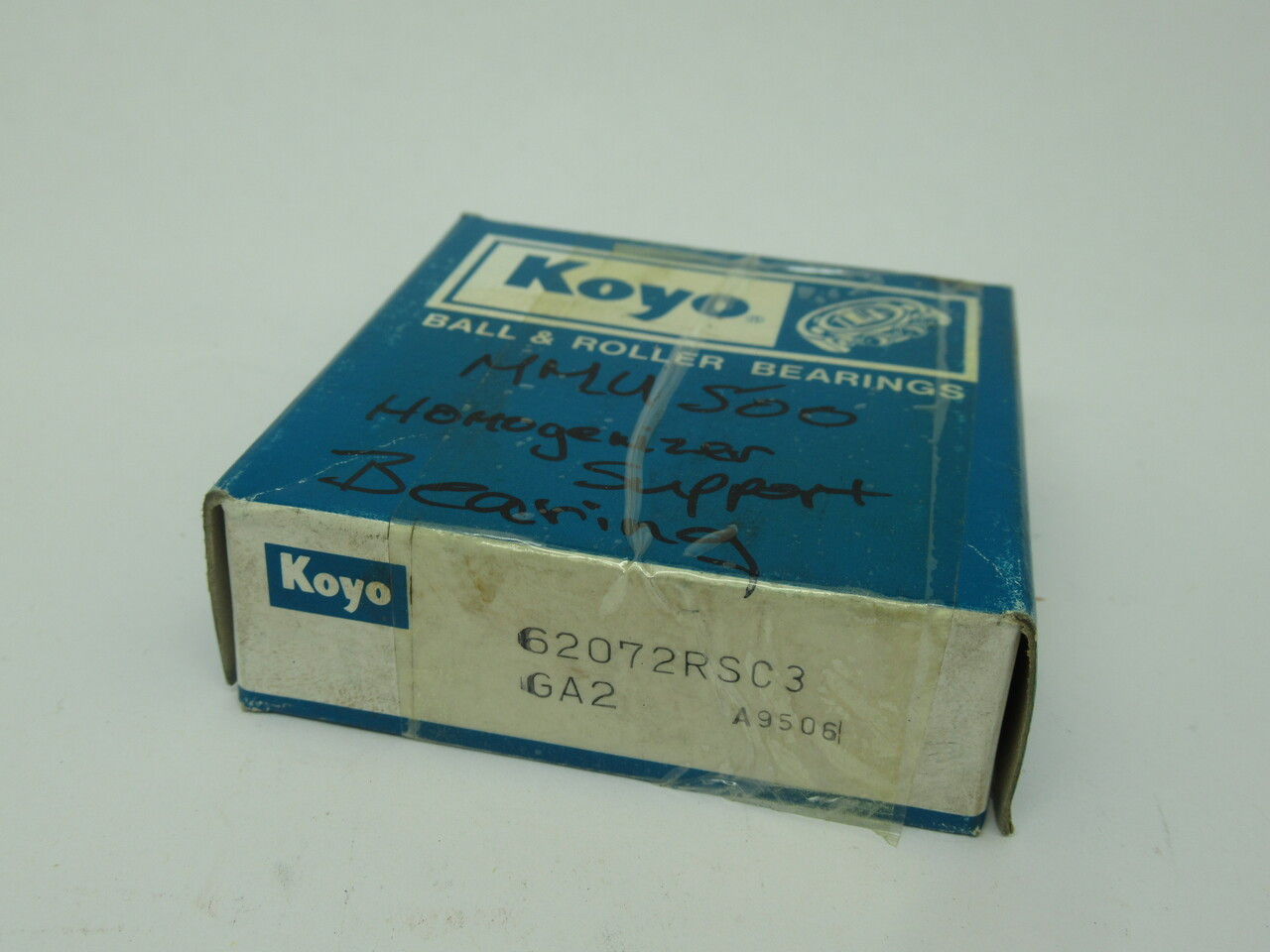 Koyo 62072RSC3 Ball Bearing Deep Groove 35mm ID 72mm OD 17mm Width NEW