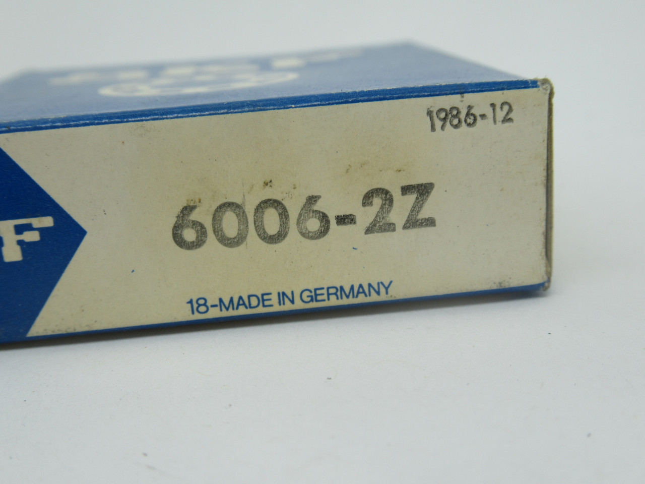 SKF 6006-2Z Deep Groove Ball Bearing 30mmID 55mm OD 13mmW *Sealed* NEW