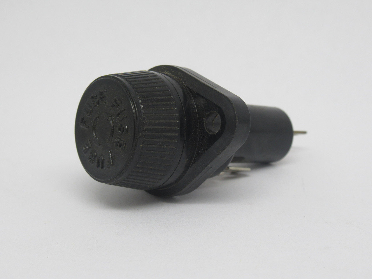 Bussmann HPF Panel Mount Fuse Holder w/ Screw Knob 30A 600V 1-Pole USED