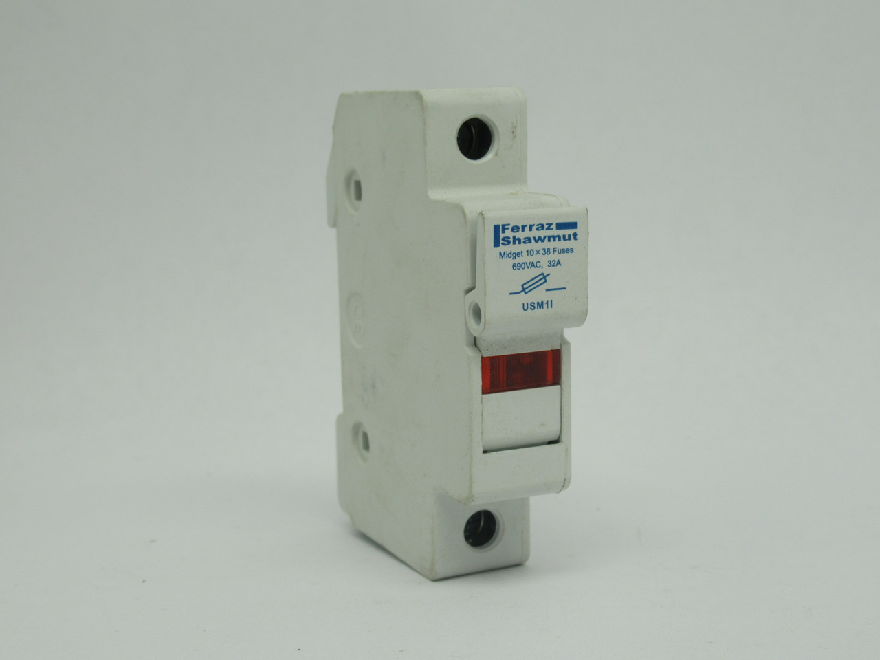 Ferraz Shawmut USM1I Fuse Holder 30A 600VAC/DC 1-Pole USED