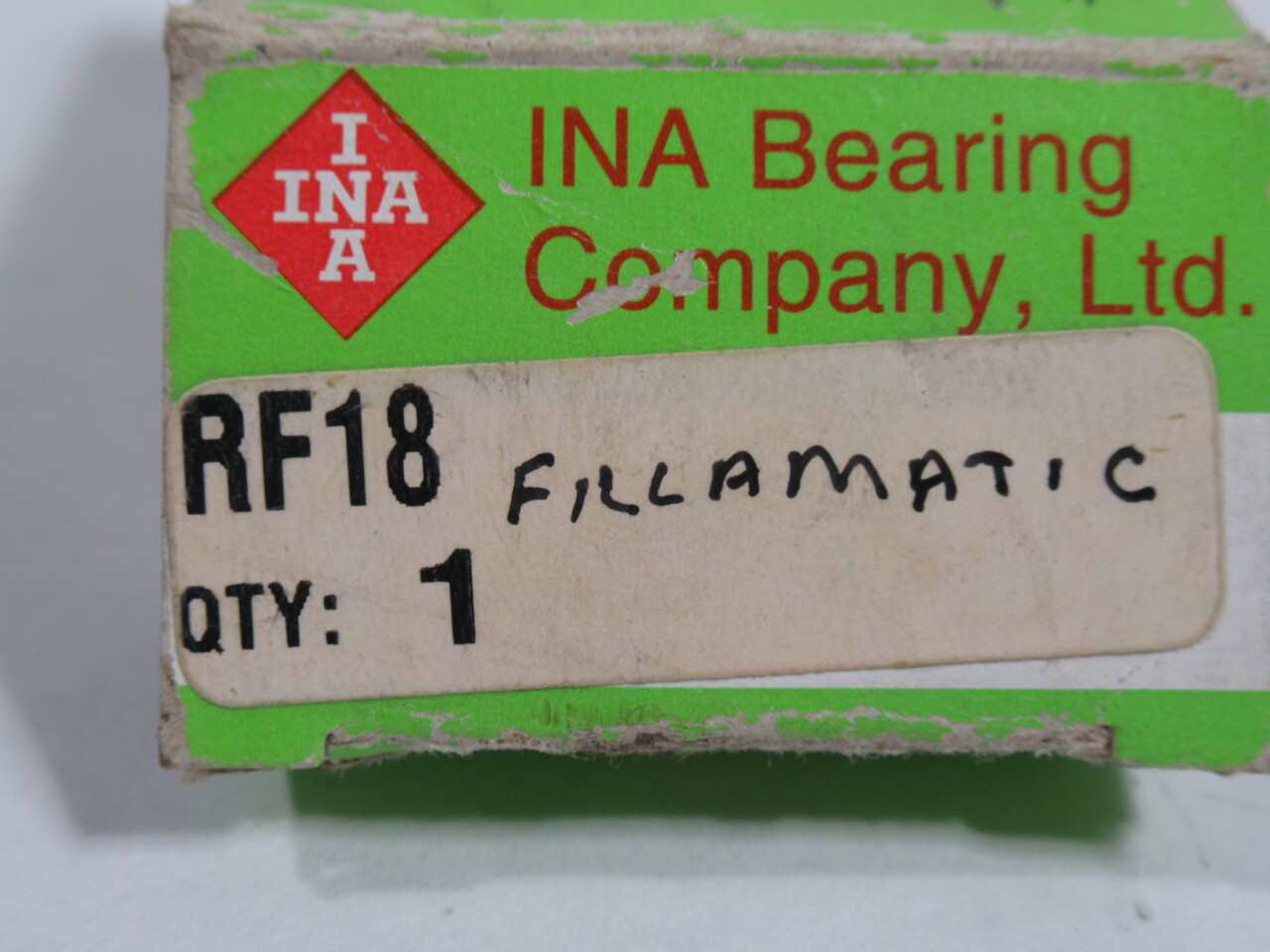 INA RF18 Yoke Roller Bearing 7.9375mm B x 28.575mm OD x 17.4625mm W NEW