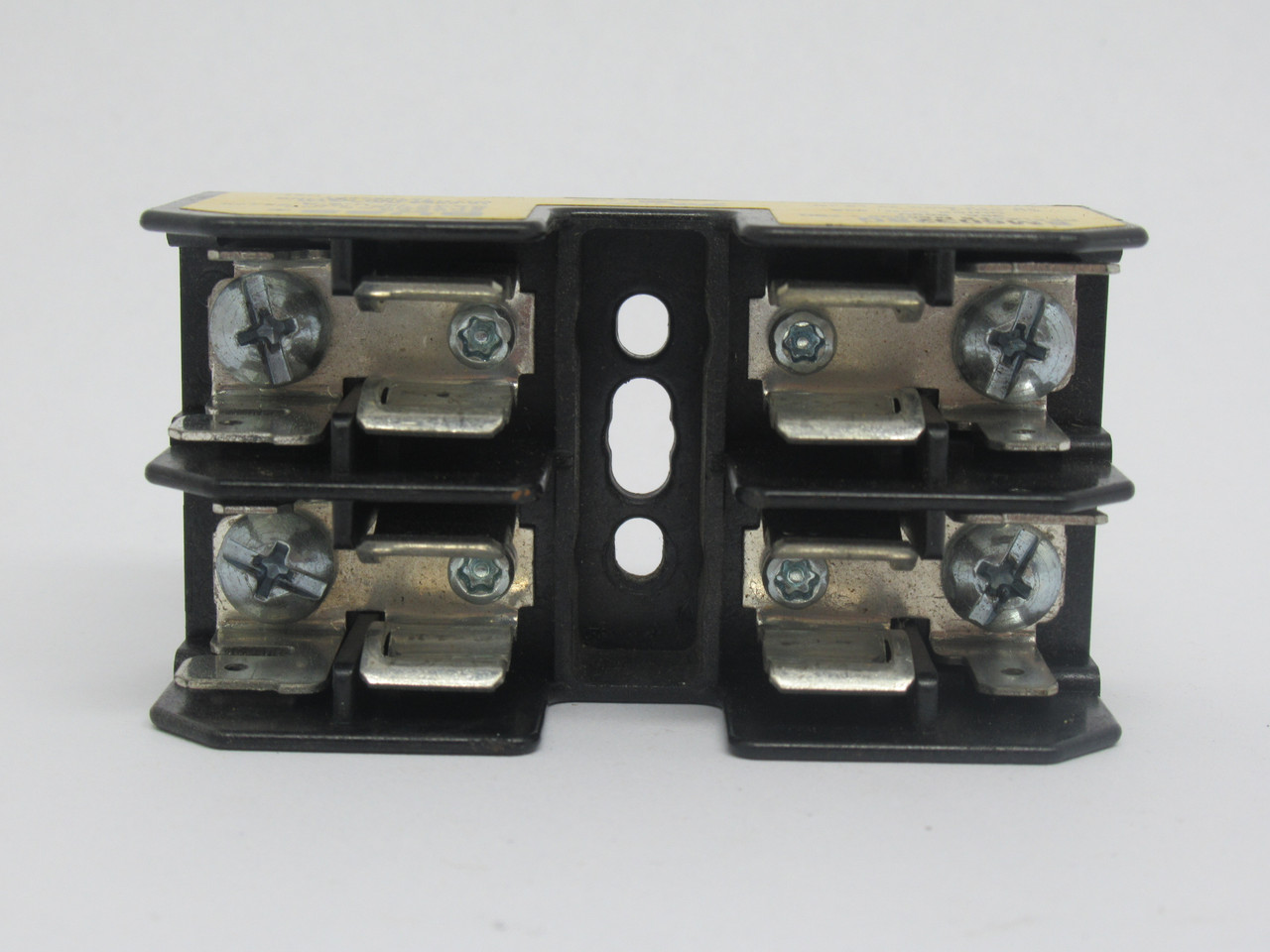 Cooper Bussmann BM6032SQ Fuse Holder 30A 600V 2-Pole 10-14AWG USED