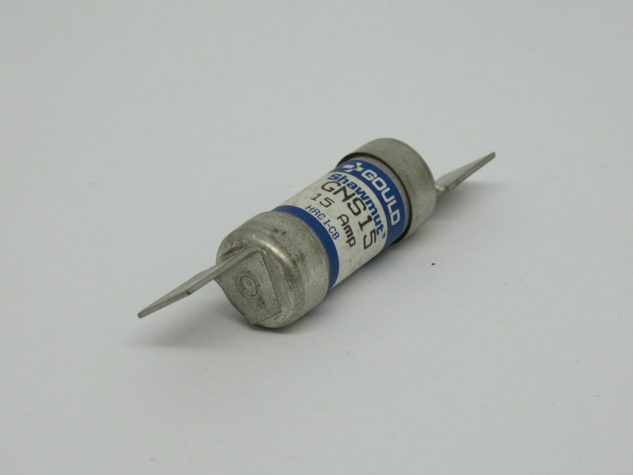 Gould Shawmut GNS15 Industrial HRC Fuse 15A 600V 60Hz USED