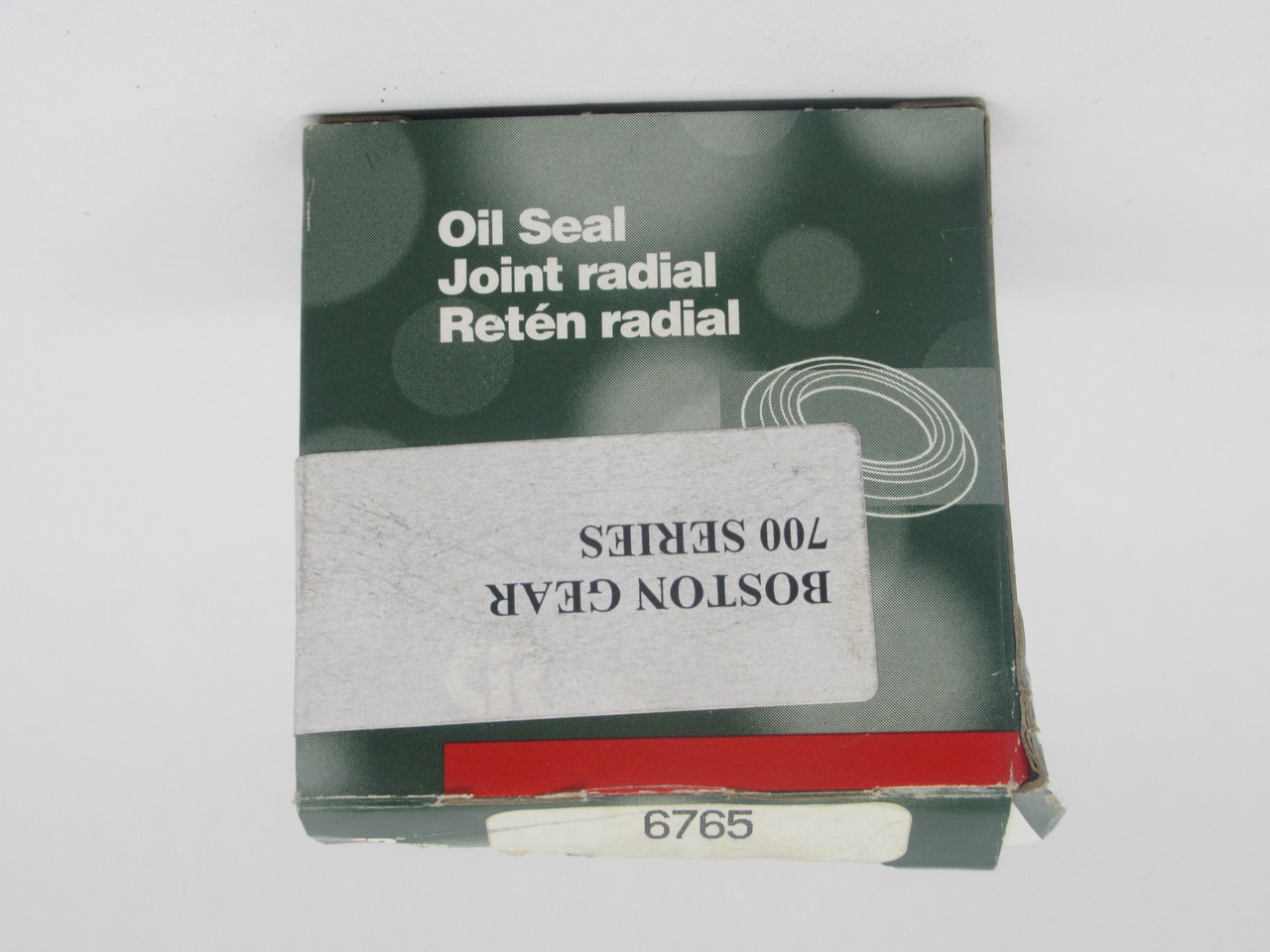 Chicago Rawhide 6765 Oil Seal 0.688" ID 1.25" OD 0.256" W *DAMAGED BOX* NEW