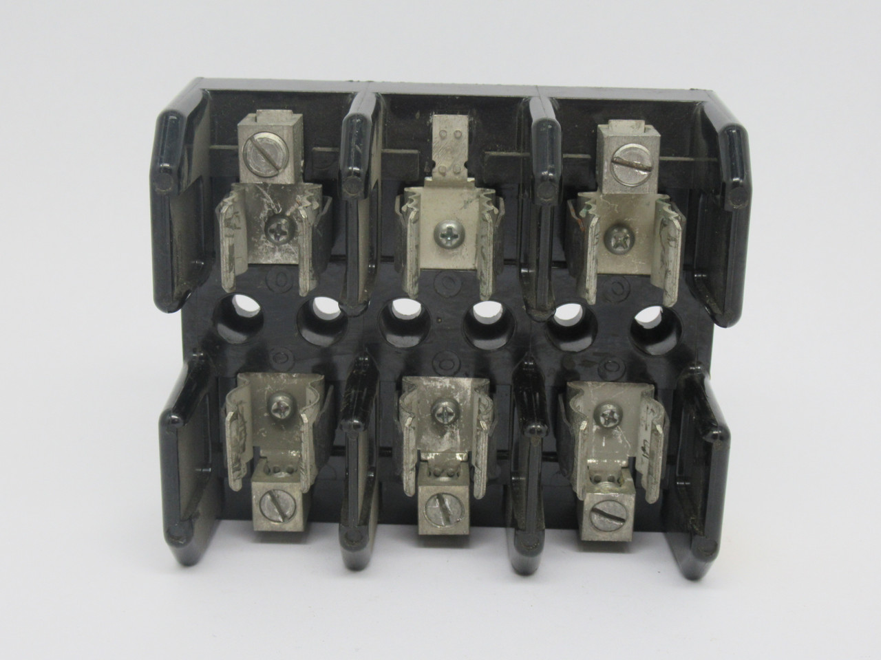 Cooper Bussmann J60030-3CR Fuse Holder 30A 600V 3-Pole *MISSING SCREW* USED