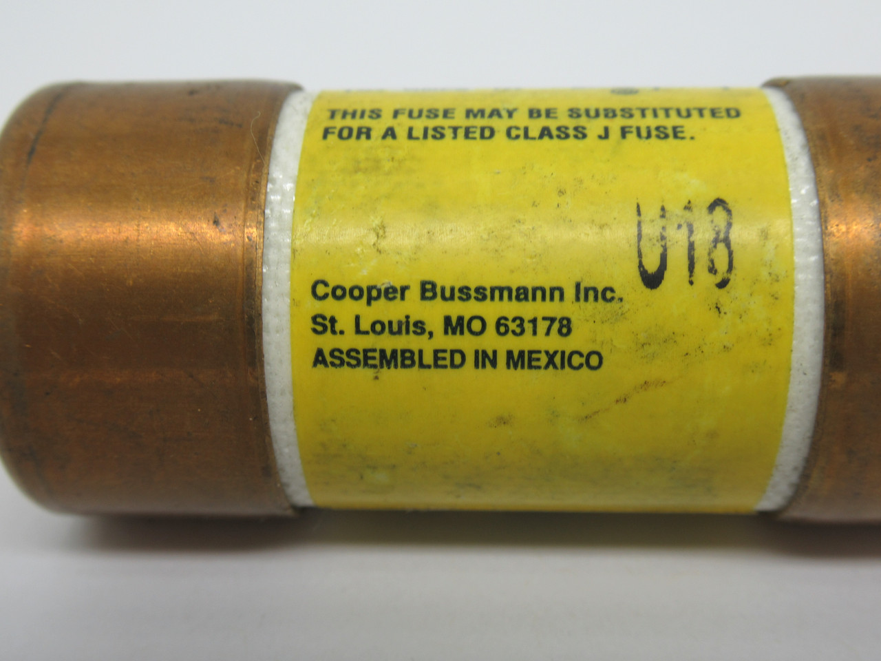 Cooper Bussmann LPJ-60SP Low-Peak Dual Element Time Delay Fuse 60A 600VAC USED