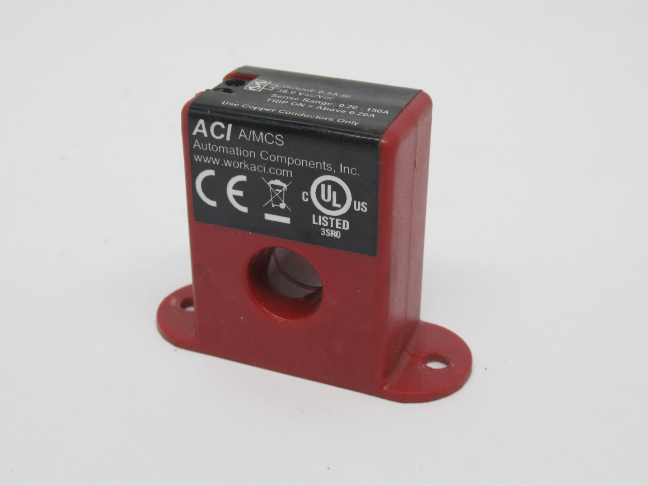ACI A/MCS Mini Fixed Current Switch 0.20-150A Range 0.5A@36V USED