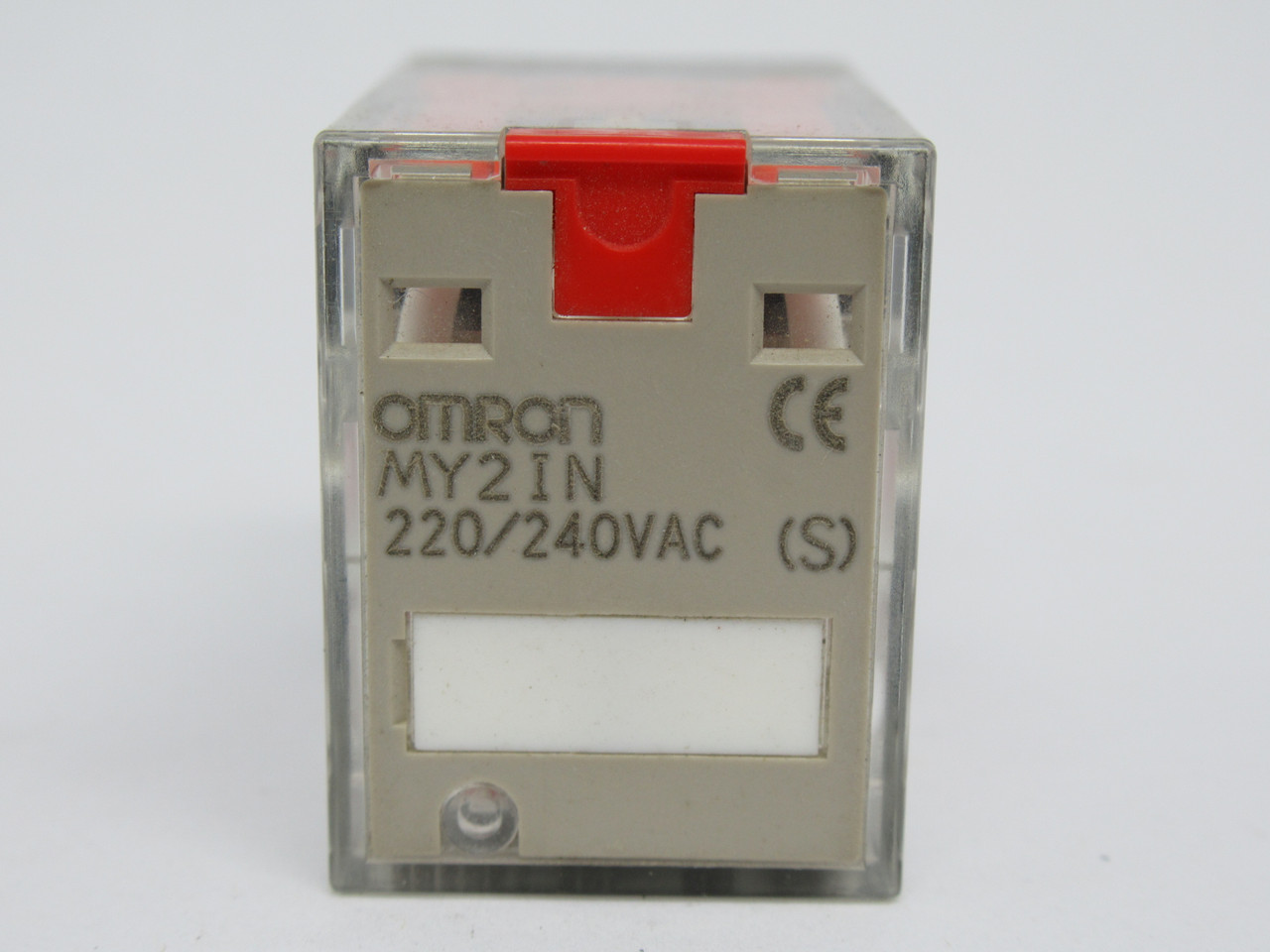 Omron MY2IN-220/240VAC(S) General Purpose Plug In Relay 220/240VAC 10A USED