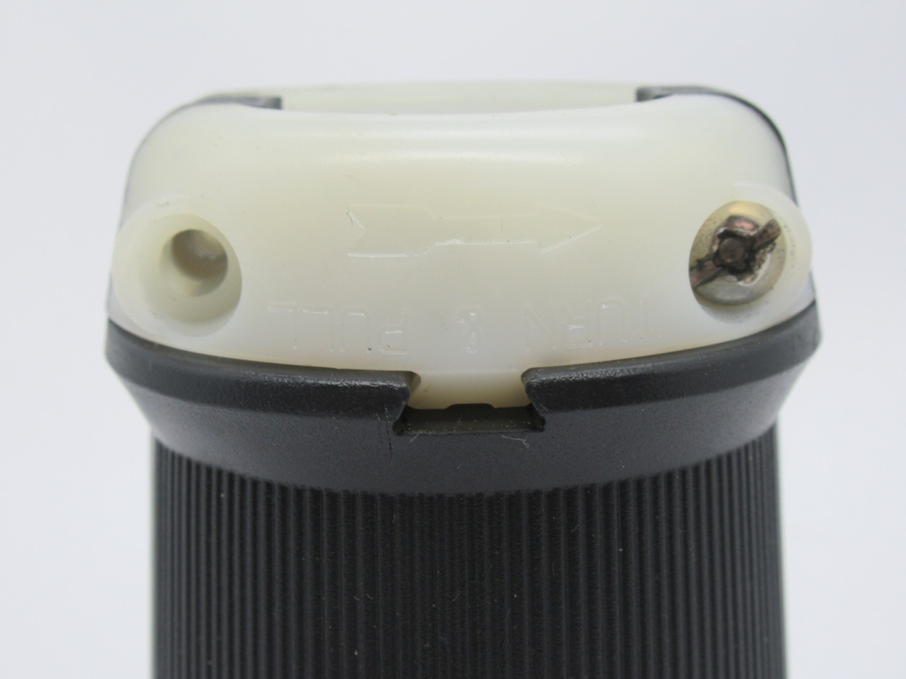 Hubbell HBL2413 Twist-Lock Connector 20A 125/250V *MISSING SCREW* USED