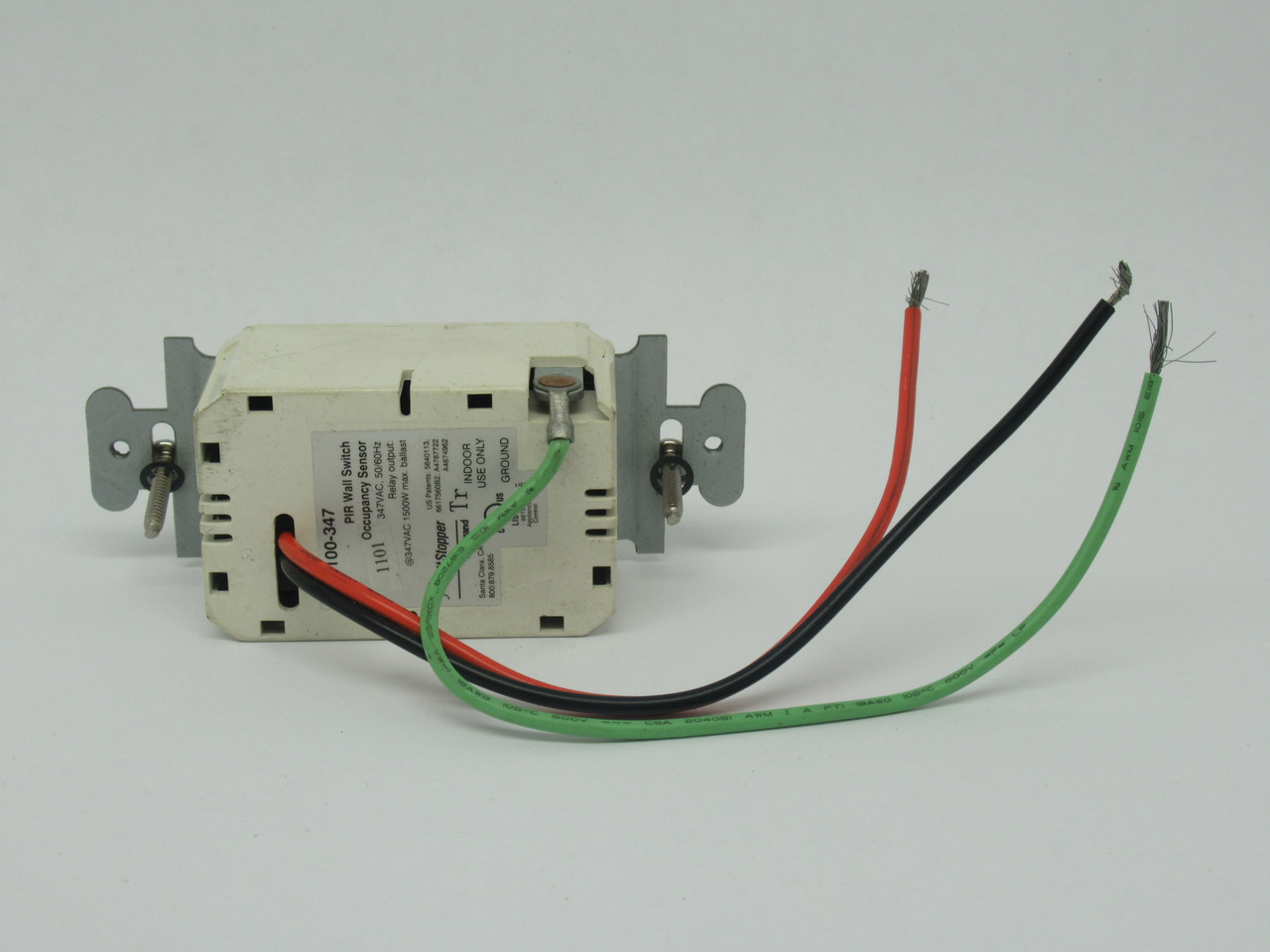 Legrand PW-100-347 Wattstopper Wall Switch Occupancy Sensor 247VAC 50/60Hz USED