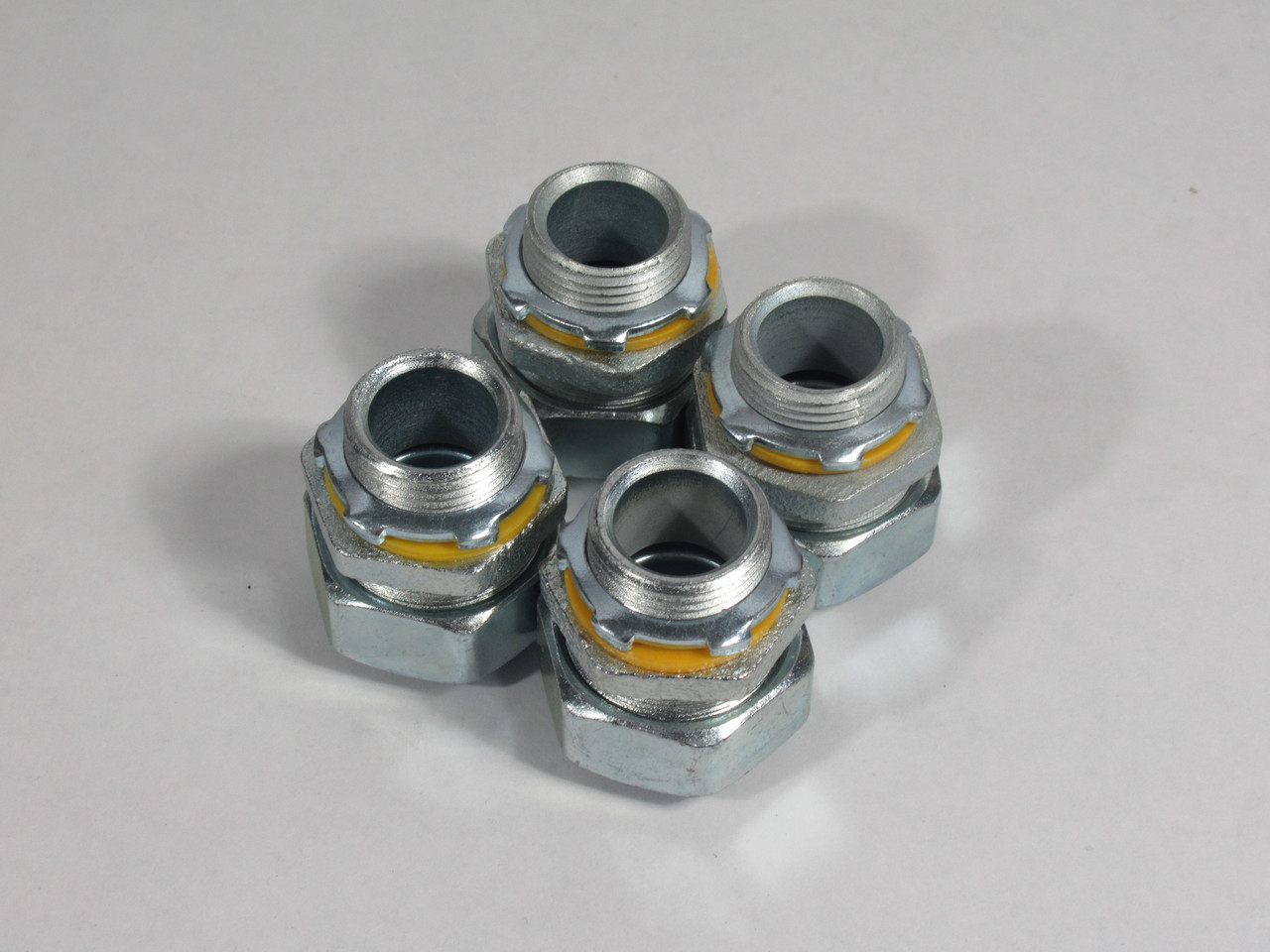 Crouse-Hinds LTB75 Liquidtight Straight Conduit Connector 3/4" D *LOT OF 4* USED