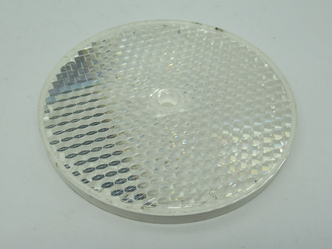 Omron E39-R7 Round Sensor Reflector 84mm W USED