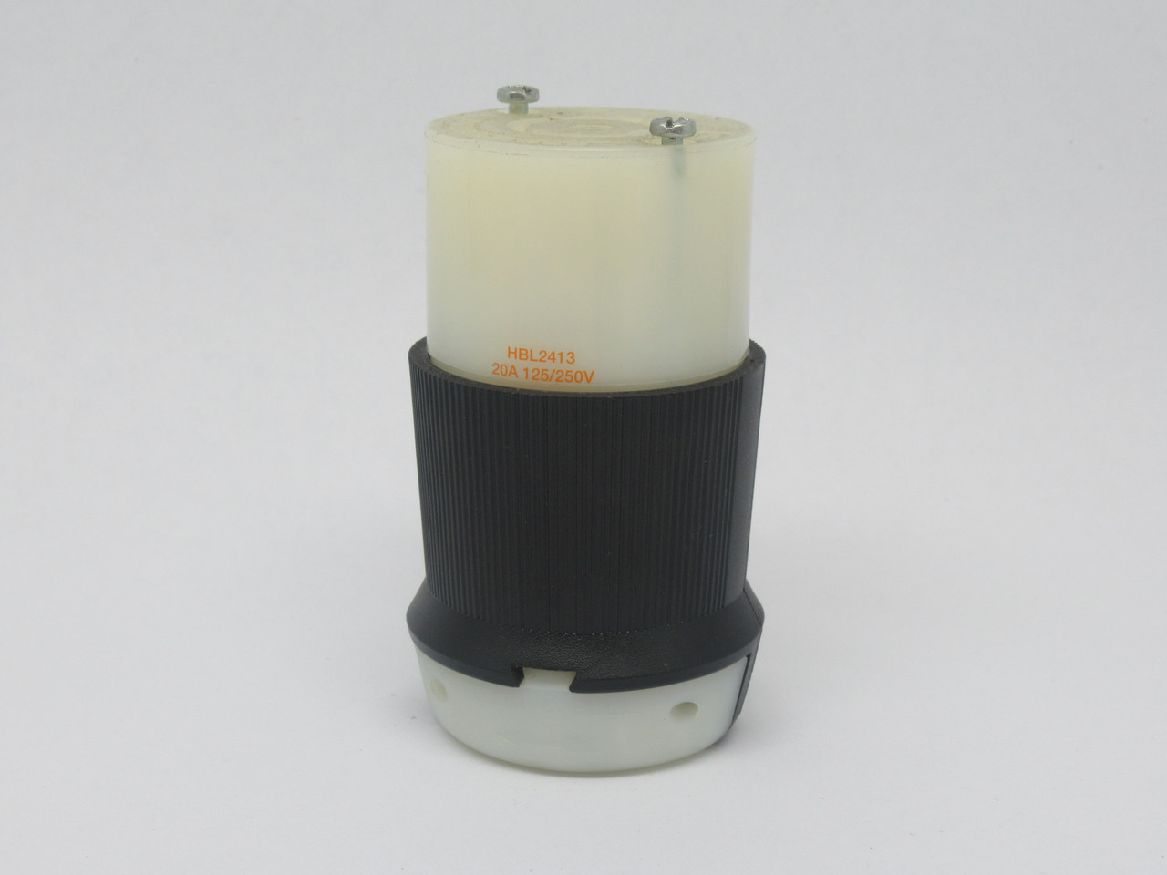 Hubbell HBL2413 Insulgrip Twistlock Connector Body 20A 125/250V 4W 3P USED