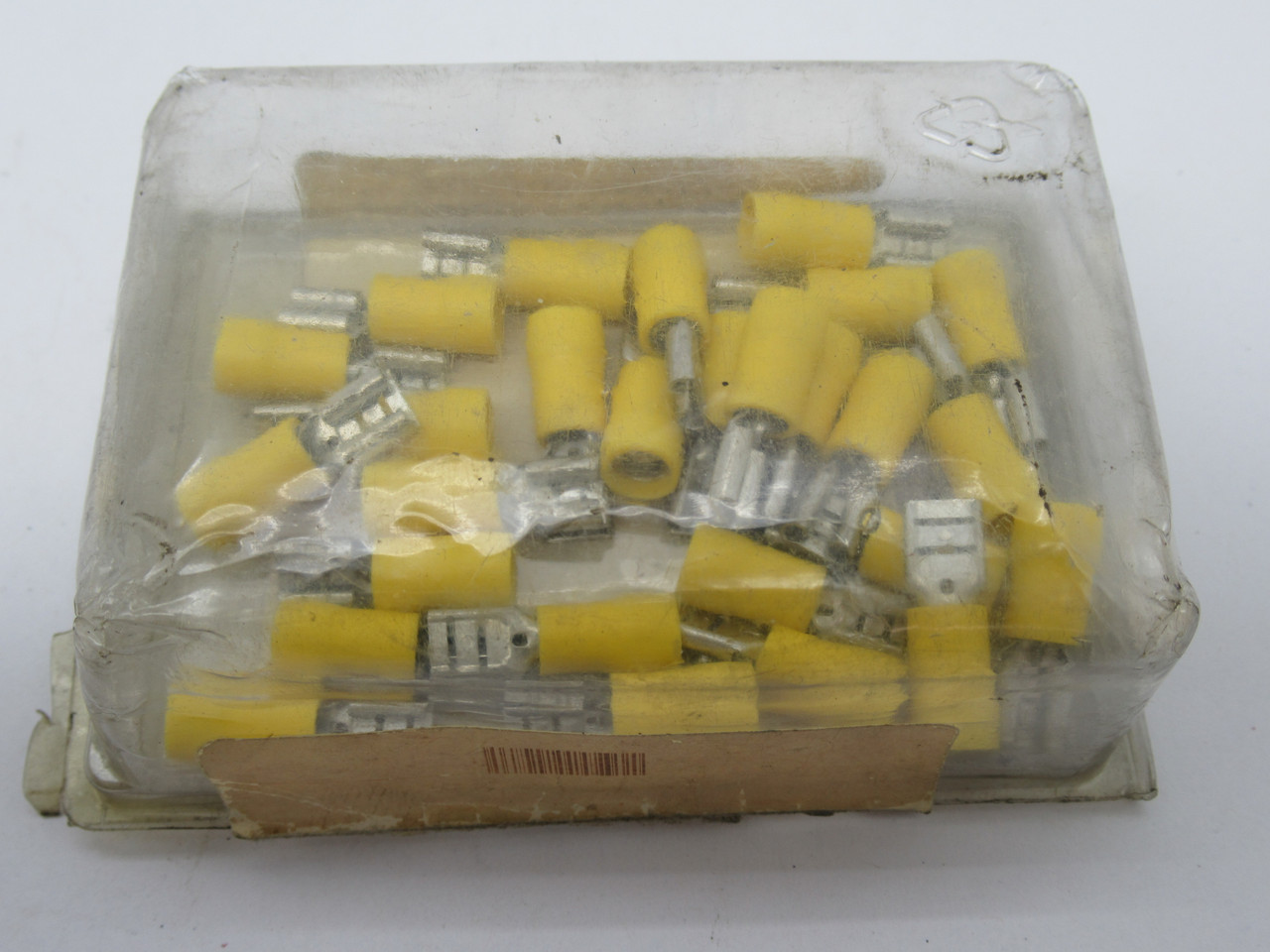 Aztec 314.035 Fully Insulated Female Disconnect 12-10AWG Yellow *LOT OF 27* NEW