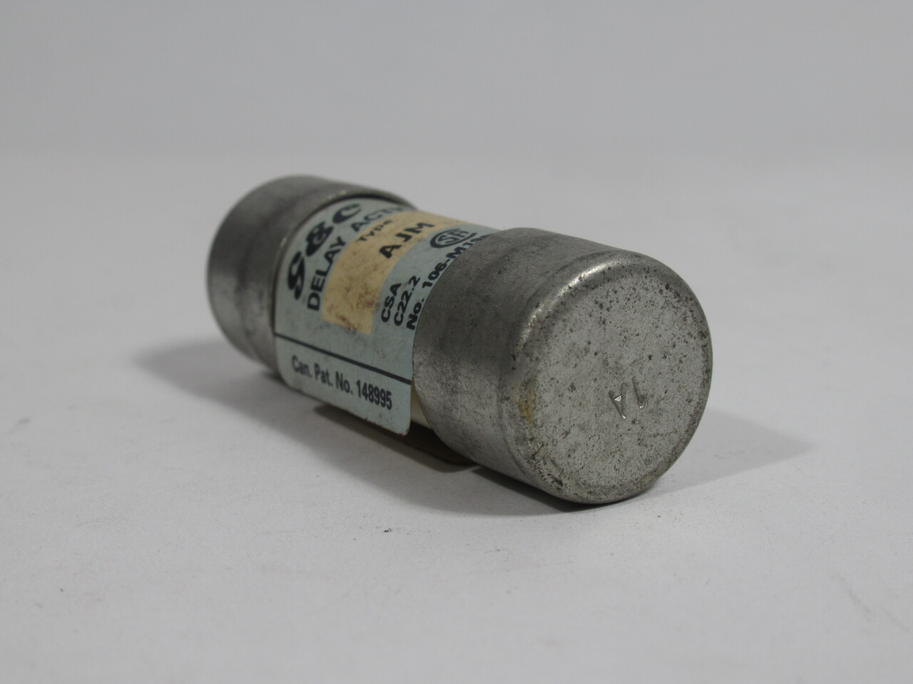 GEC AJM-1 Delay Action Fuse 1A 600V USED