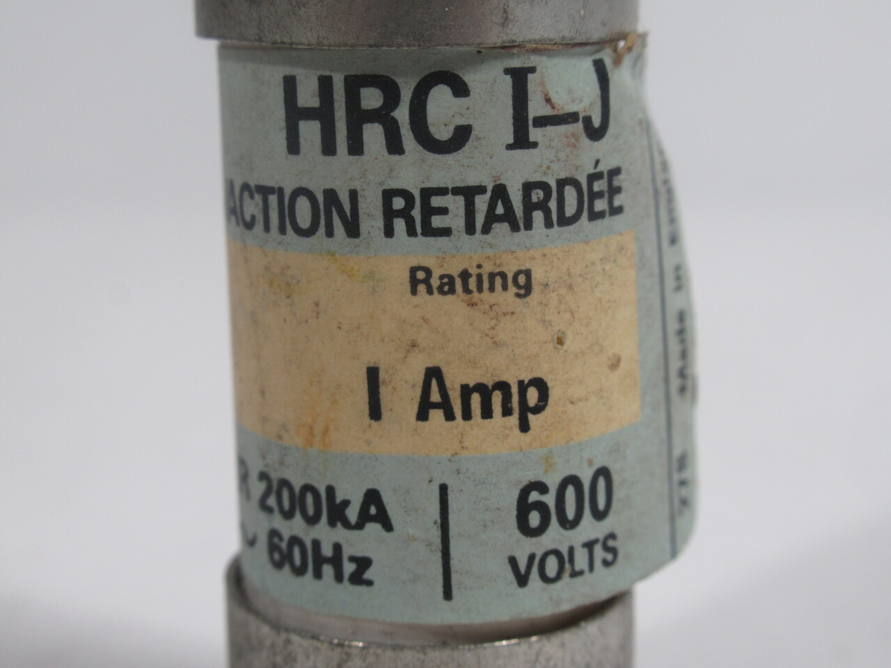 GEC AJM-1 Delay Action Fuse 1A 600V USED