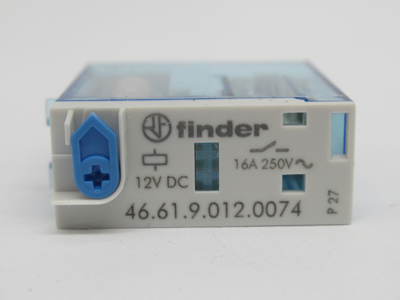 Finder 46.61.9.012.0074 Plug In Relay 12VDC Coil 16A 250V 5-Pin NOP